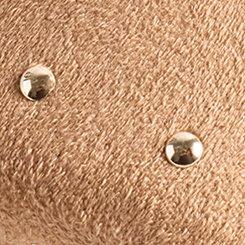 Studded Mary Jane Ballet Flat (WW), TAN, swatch