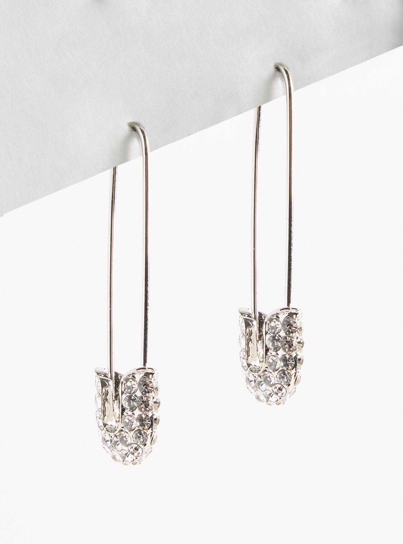 Safety Pin Earring, , hi-res