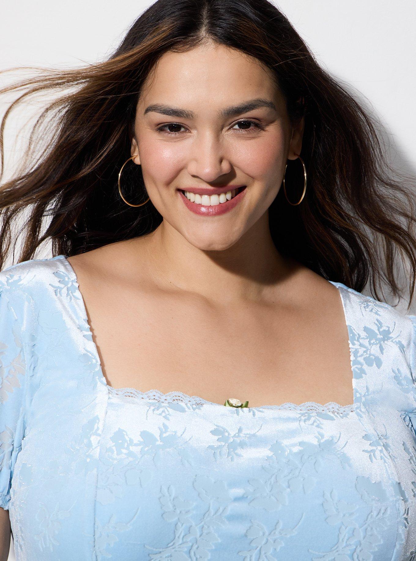 Plus Size LoveSick Velour Burnout Mini Dress, SKYWAY, alternate