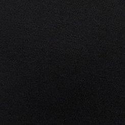 Plus Size Super Soft Jersey V-Back Sleep Chemise, DEEP BLACK, swatch
