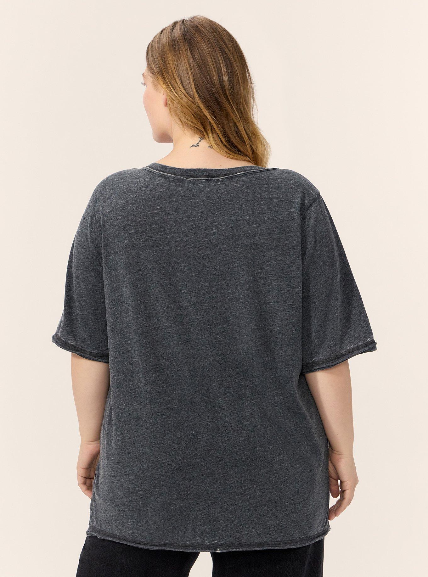 Festi Burnout Scoop Relaxed Henley, PHANTOM, alternate