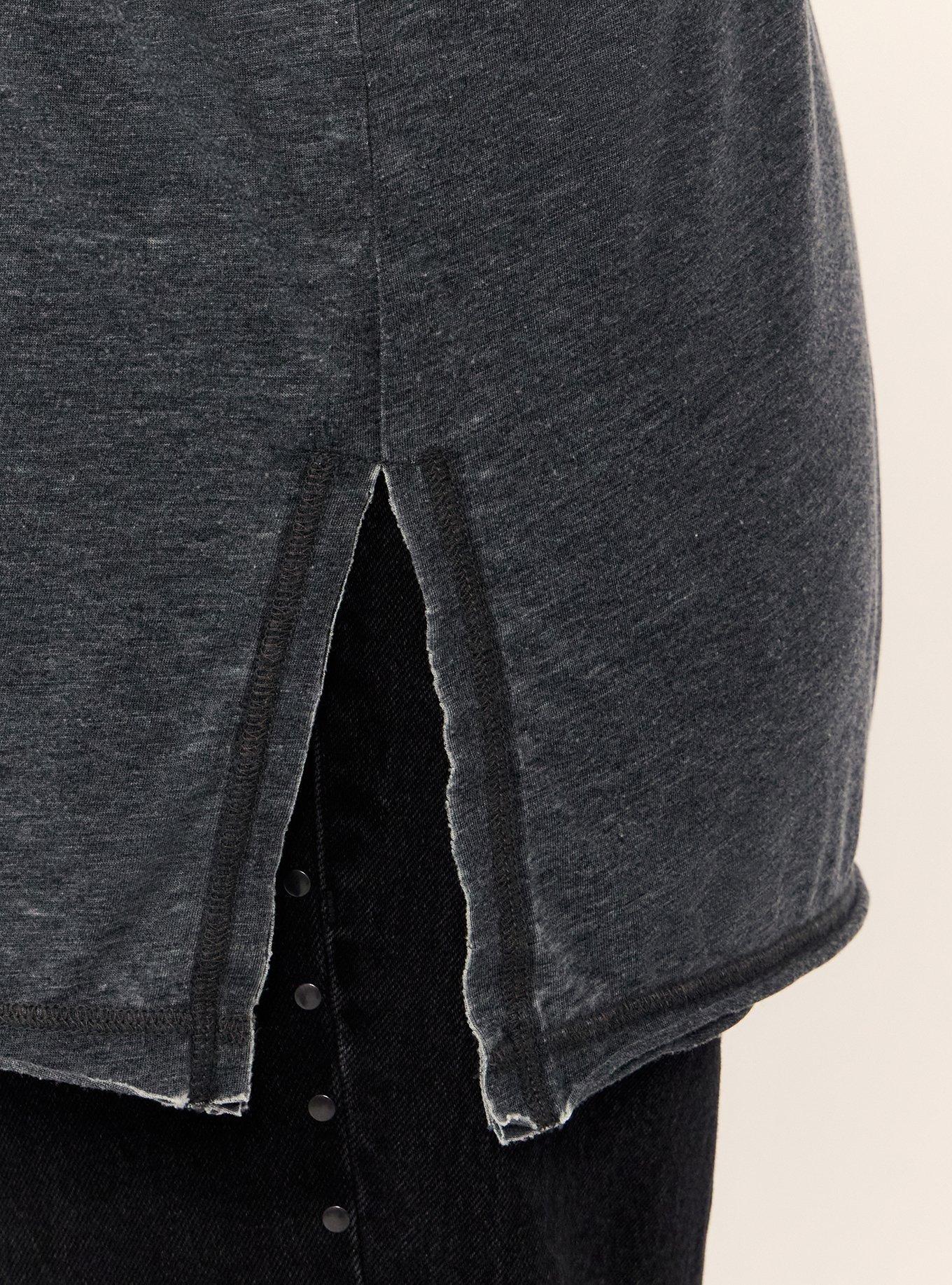 Festi Burnout Scoop Relaxed Henley, PHANTOM, alternate