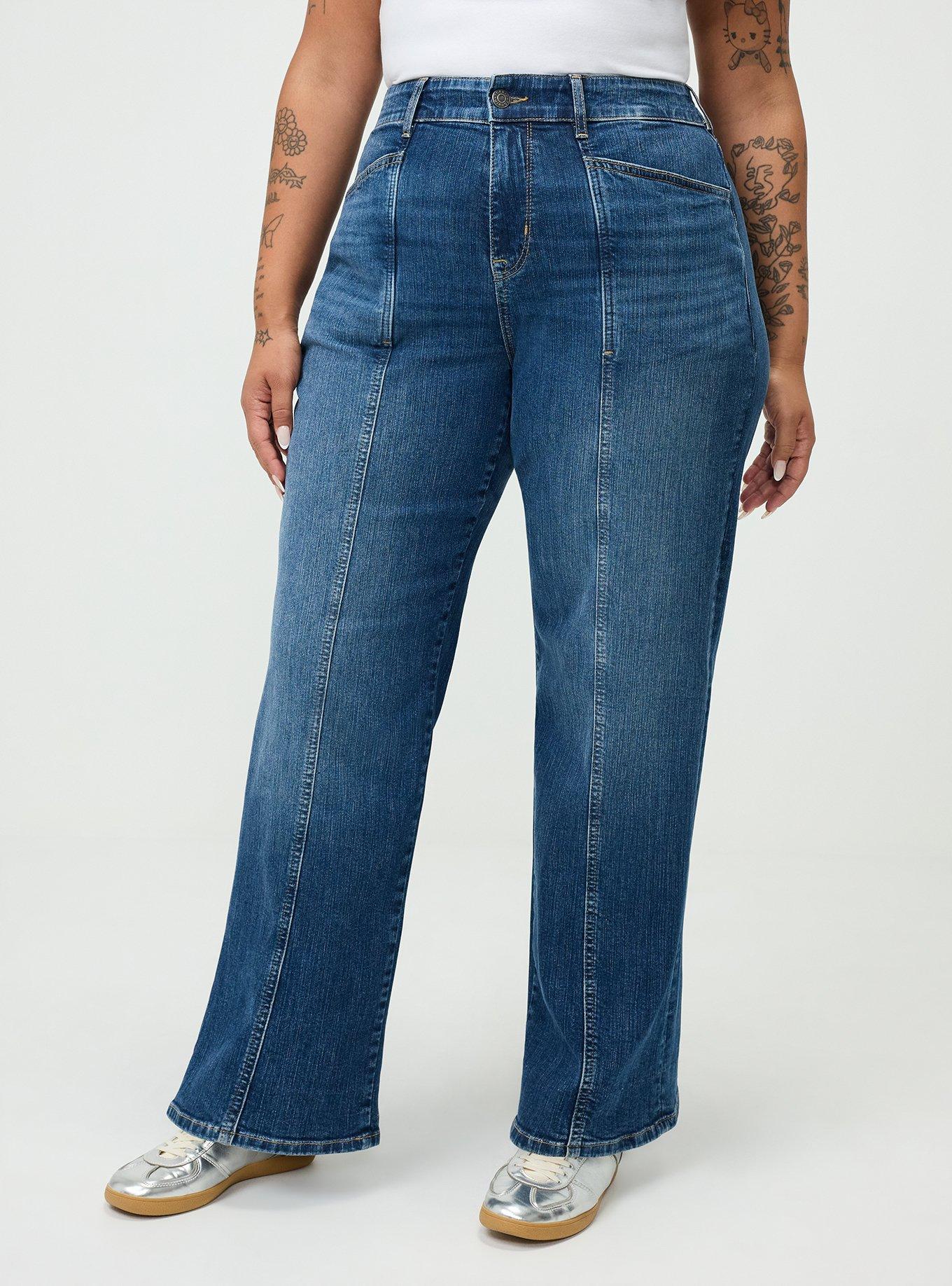 High-Rise Loose Straight Jean, THUNDERSTRUCK, alternate