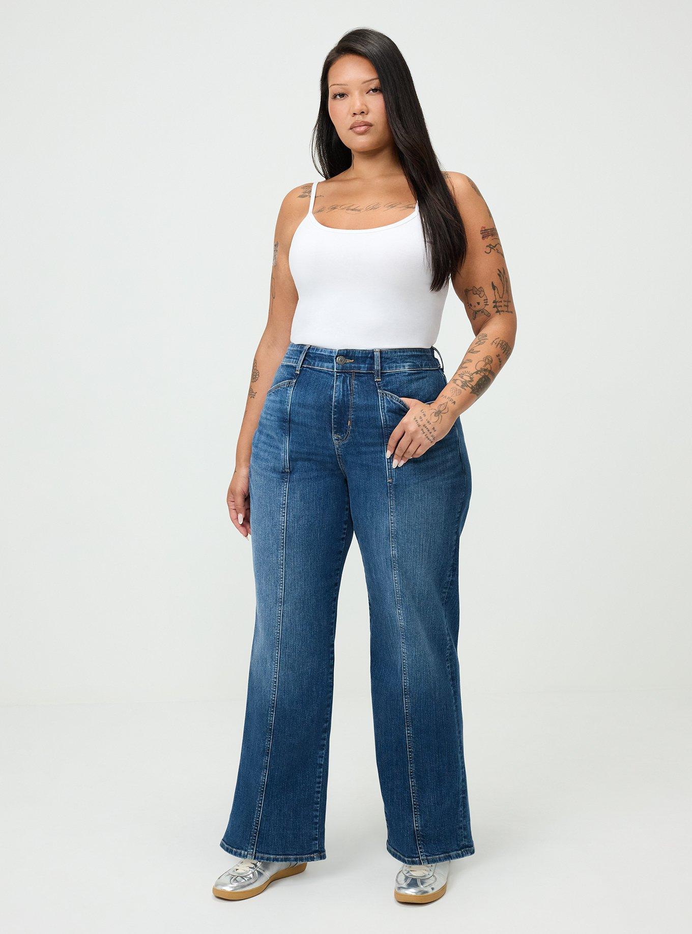 High-Rise Loose Straight Jean, THUNDERSTRUCK, hi-res