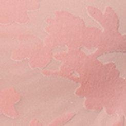 LoveSick Flocked Mesh Bell Sleeve Mini Dress, SILVER PINK, swatch