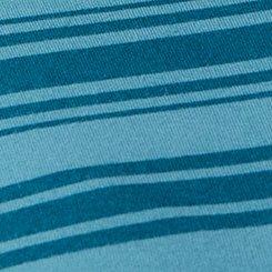 French Terry Off-Shoulder Top, KIRSTEN STRIPE TEAL, swatch
