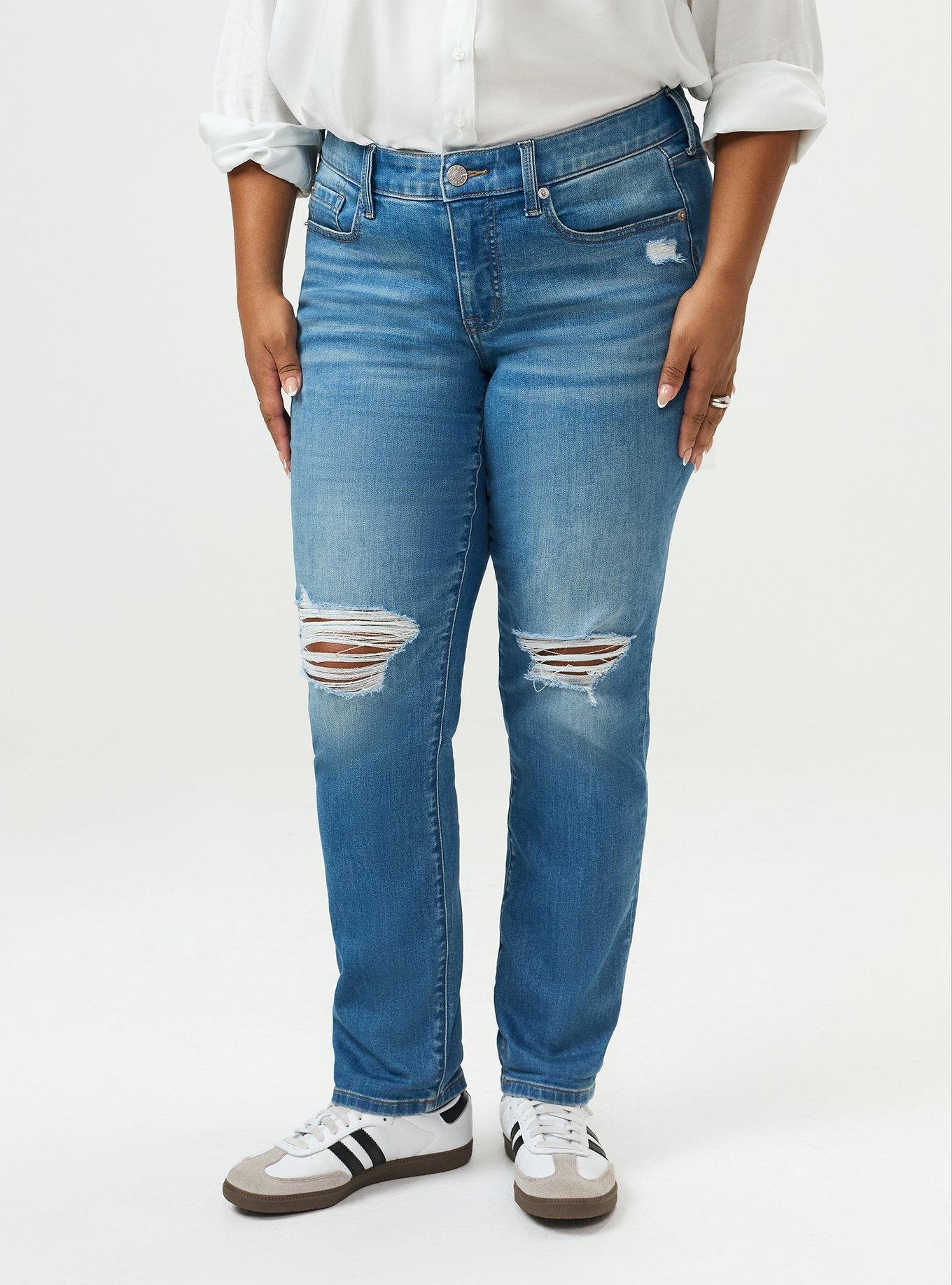 Perfect Boyfriend Mid-Rise Jean, BLUE 24, alternate