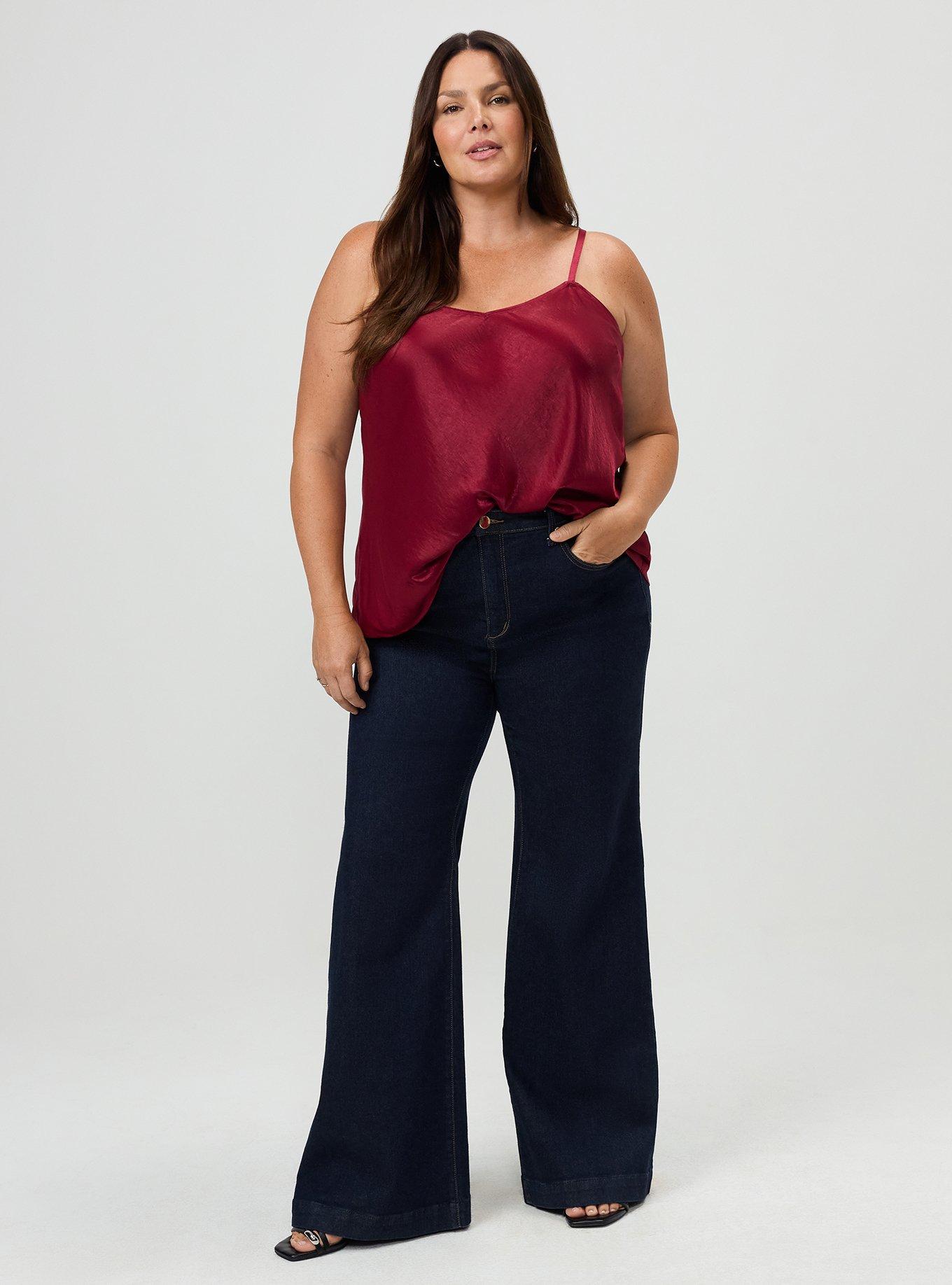 Studio Luxe Cami, RUMBA RED, alternate