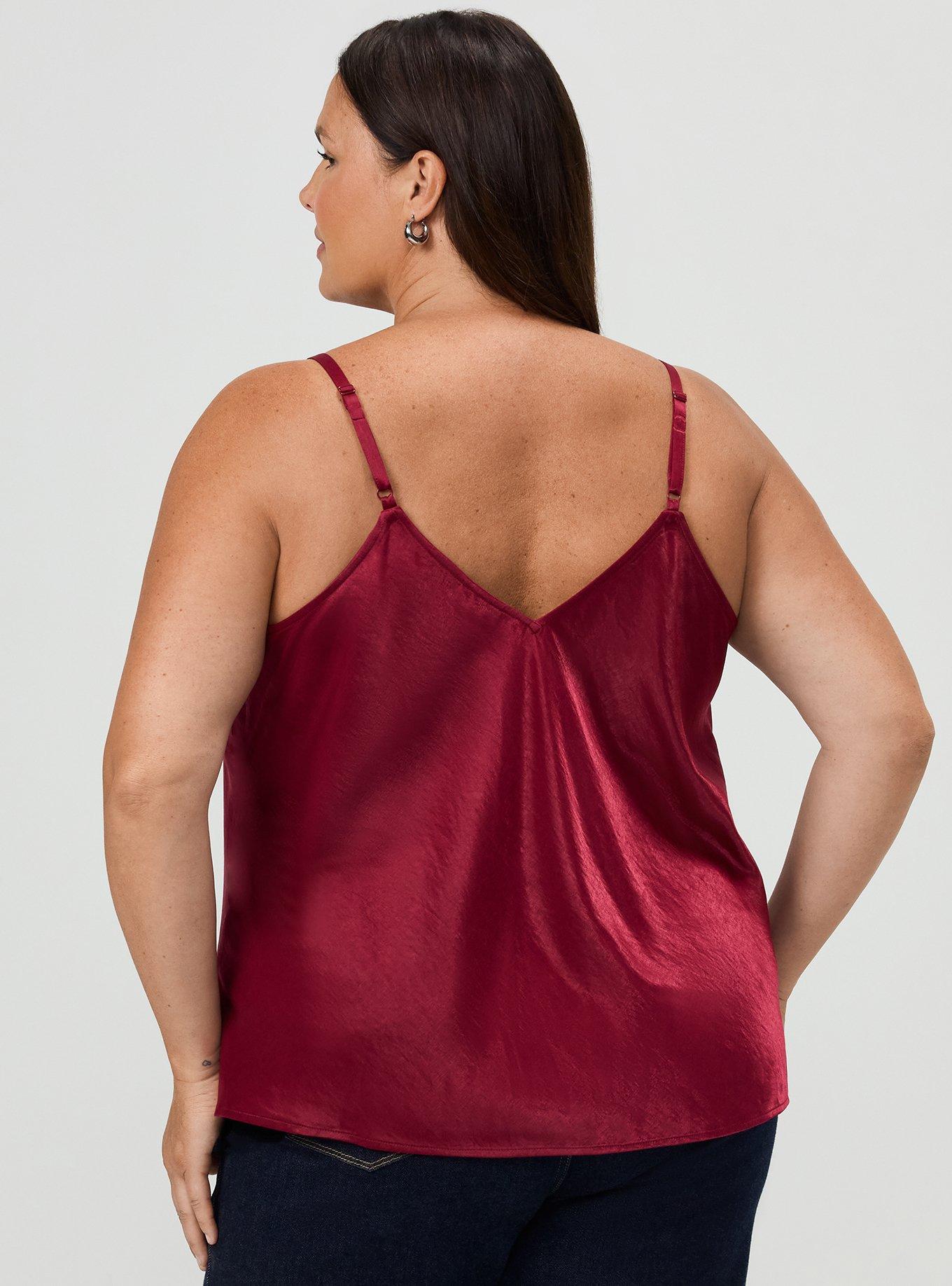 Studio Luxe Cami, RUMBA RED, alternate