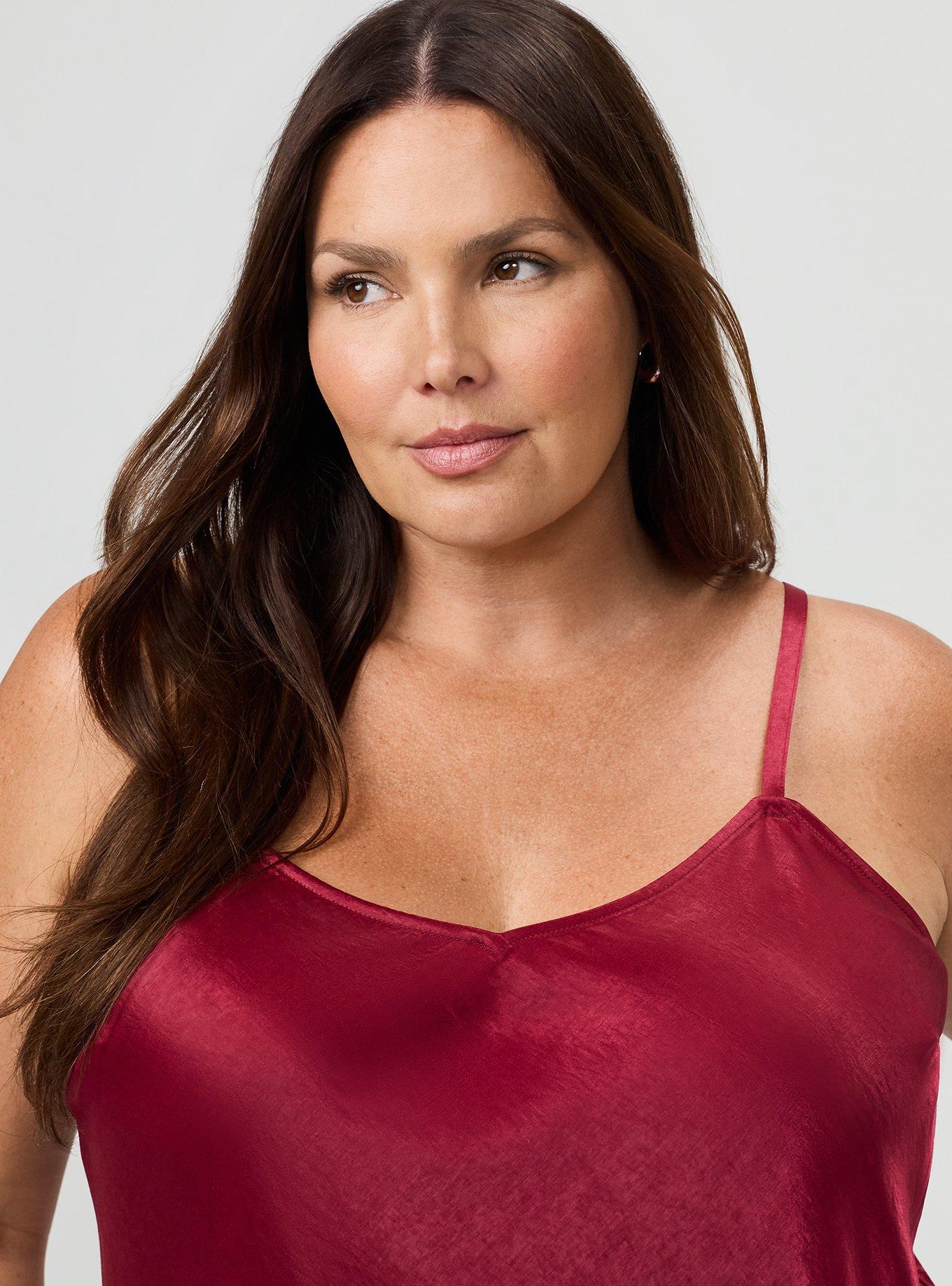 Studio Luxe Cami, RUMBA RED, alternate