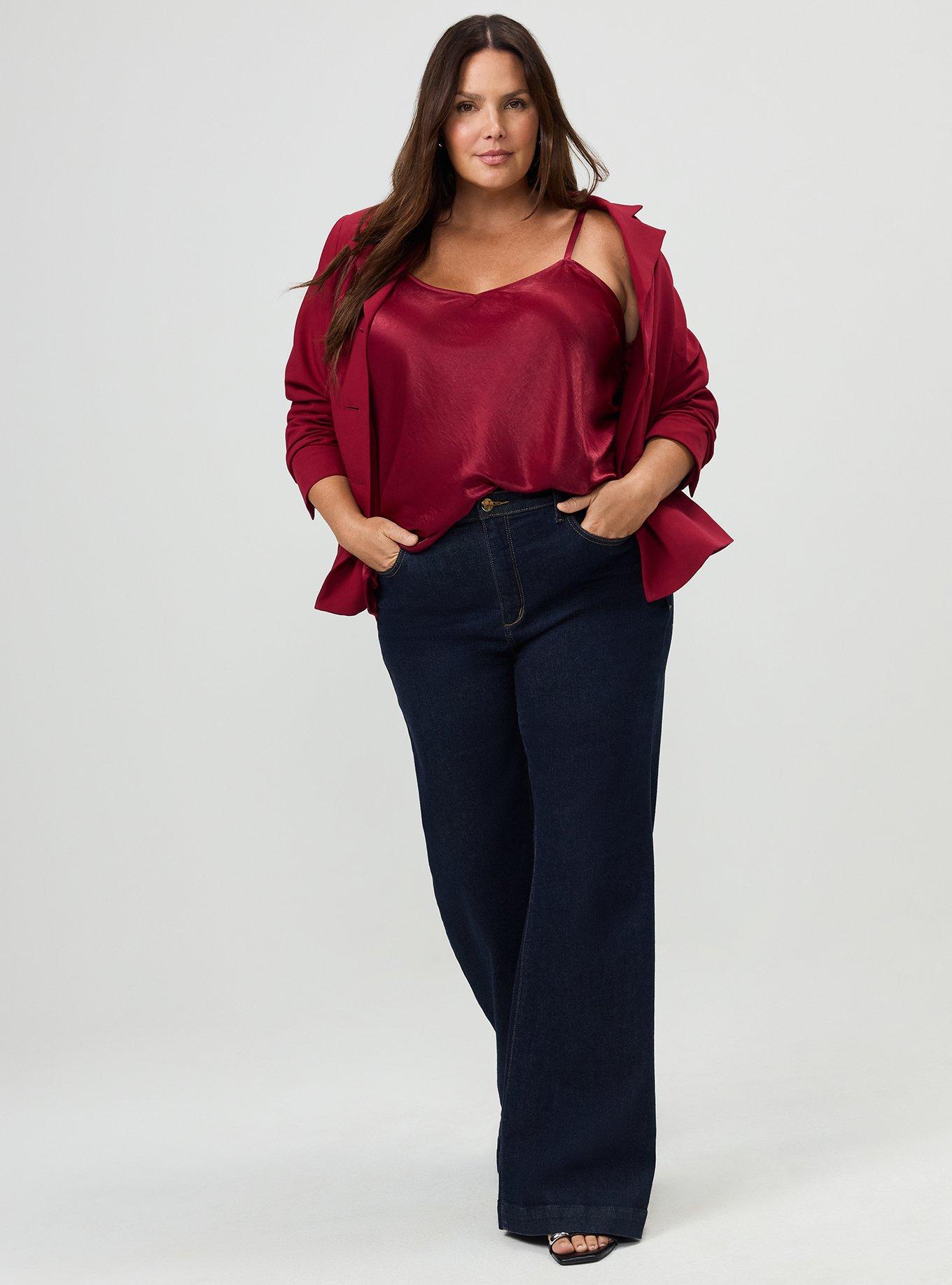 Studio Luxe Cami, RUMBA RED, alternate