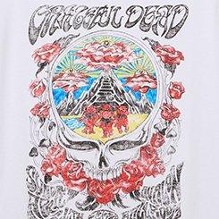 Grateful Dead Classic Cotton Notch Neck Tank, BRIGHT WHITE, swatch