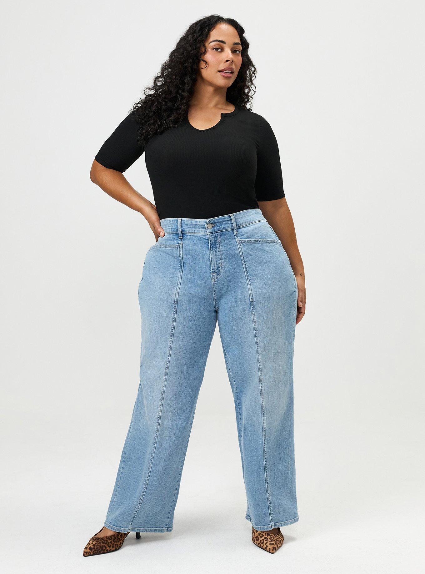 Super Soft Rib Notch Neck Henley Top, DEEP BLACK, alternate