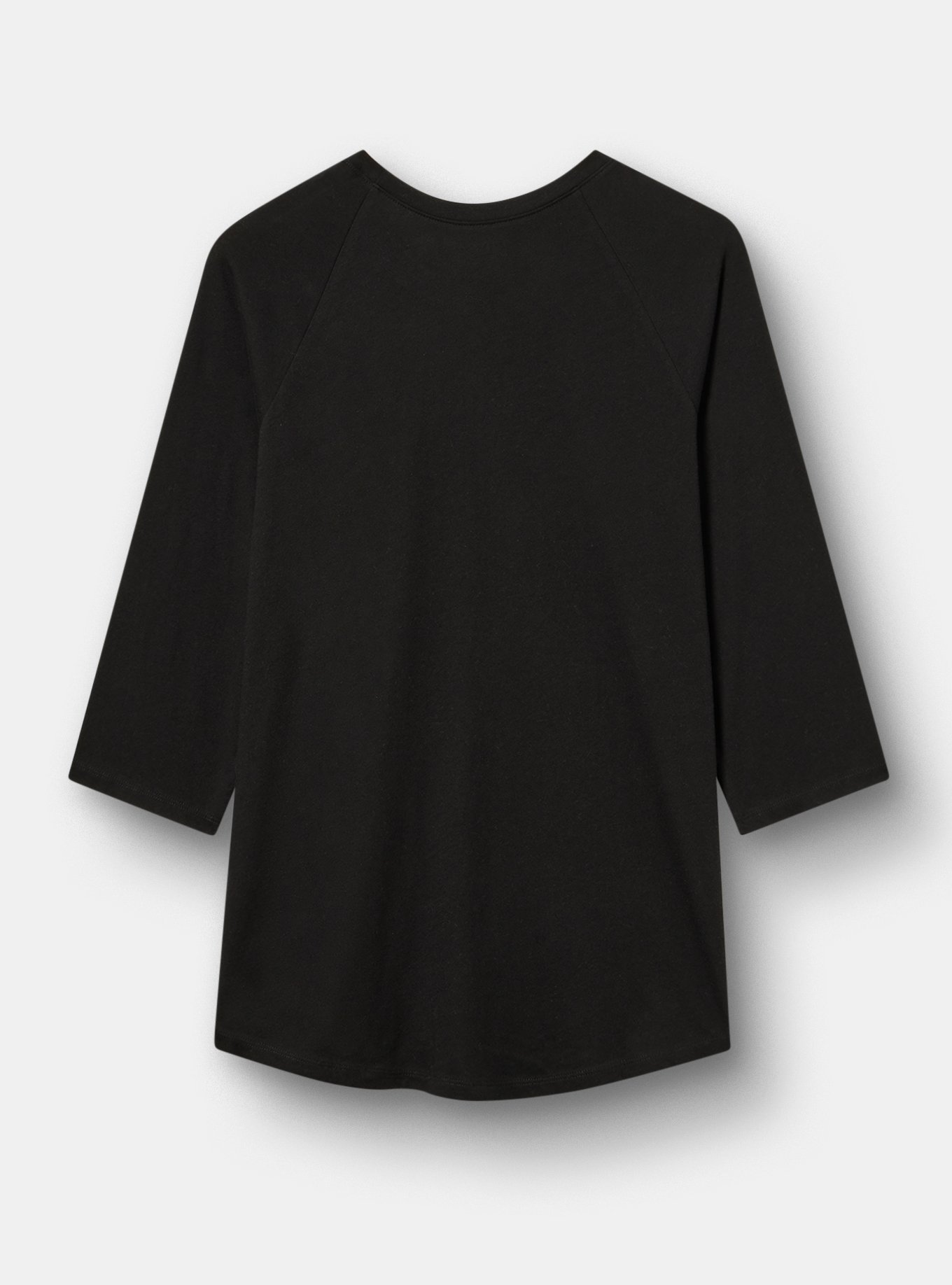 Heritage Jersey 3/4 Sleeve Raglan Tee, SANTA LET ME EXPLAIN DEEP BLACK, alternate