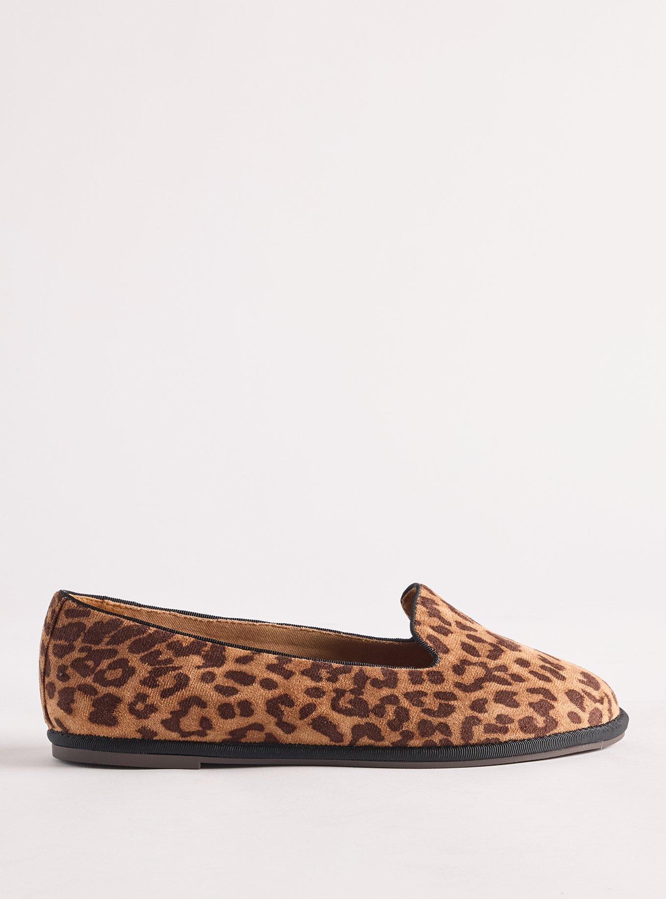 Plus Size Casual Loafer (WW), LEOPARD, alternate