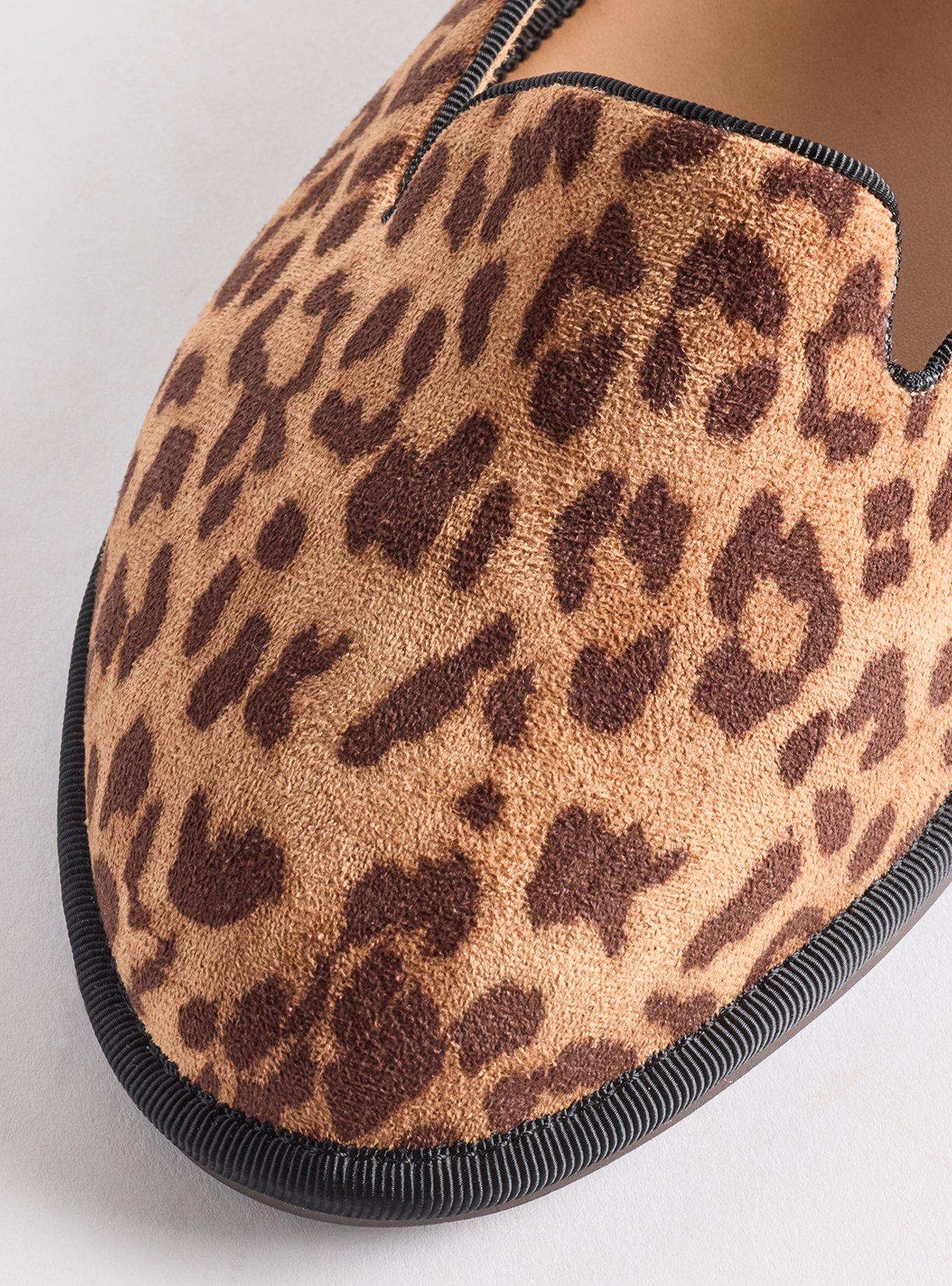 Plus Size Casual Loafer (WW), LEOPARD, alternate