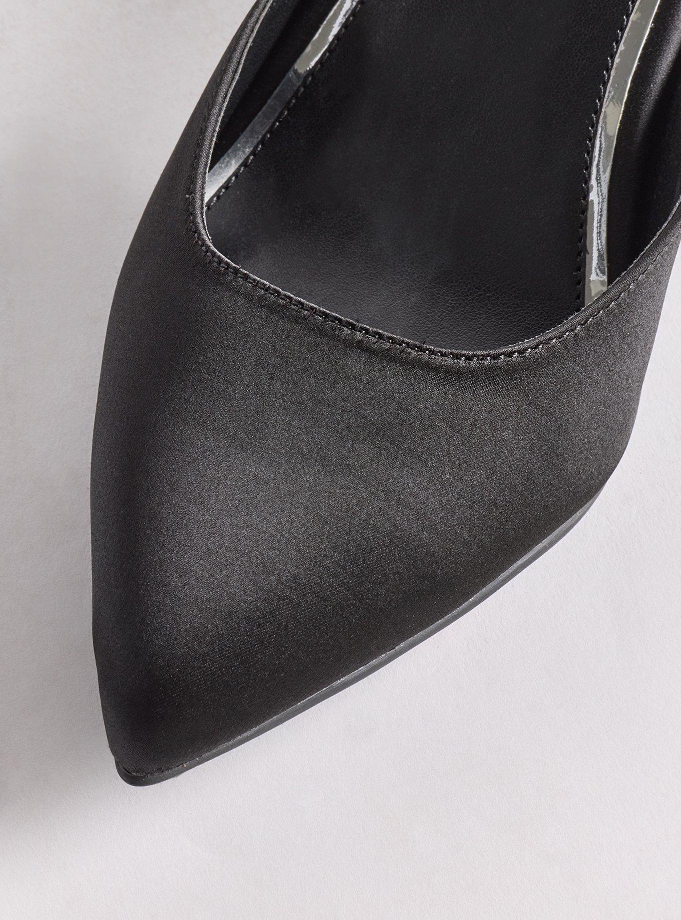 Pointed Toe Mule (WW), BLACK, alternate