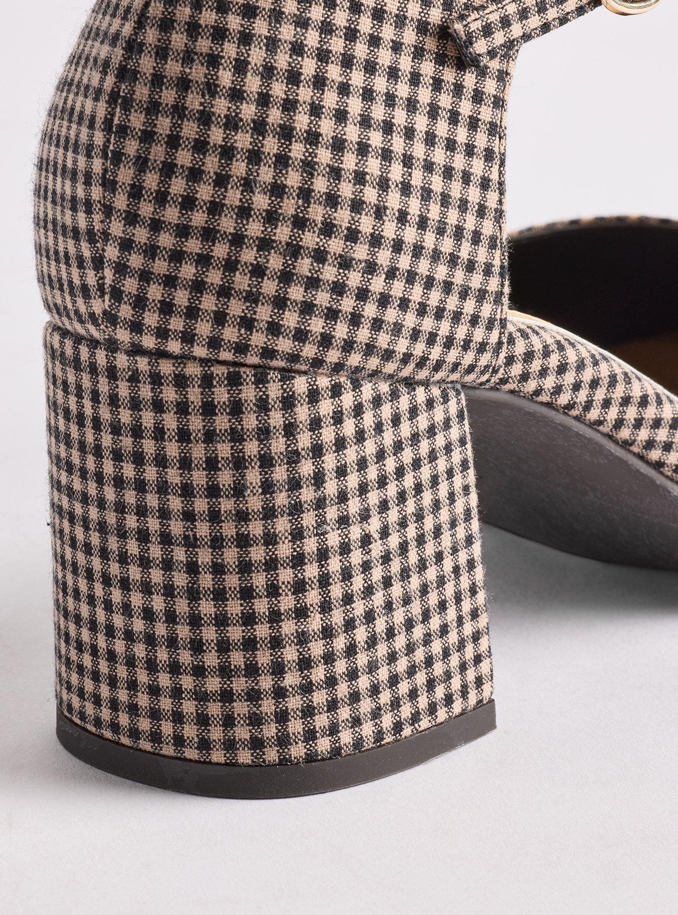 D'Orsay Mary Jane Block Heel (WW), HOUNDSTOOTH, alternate