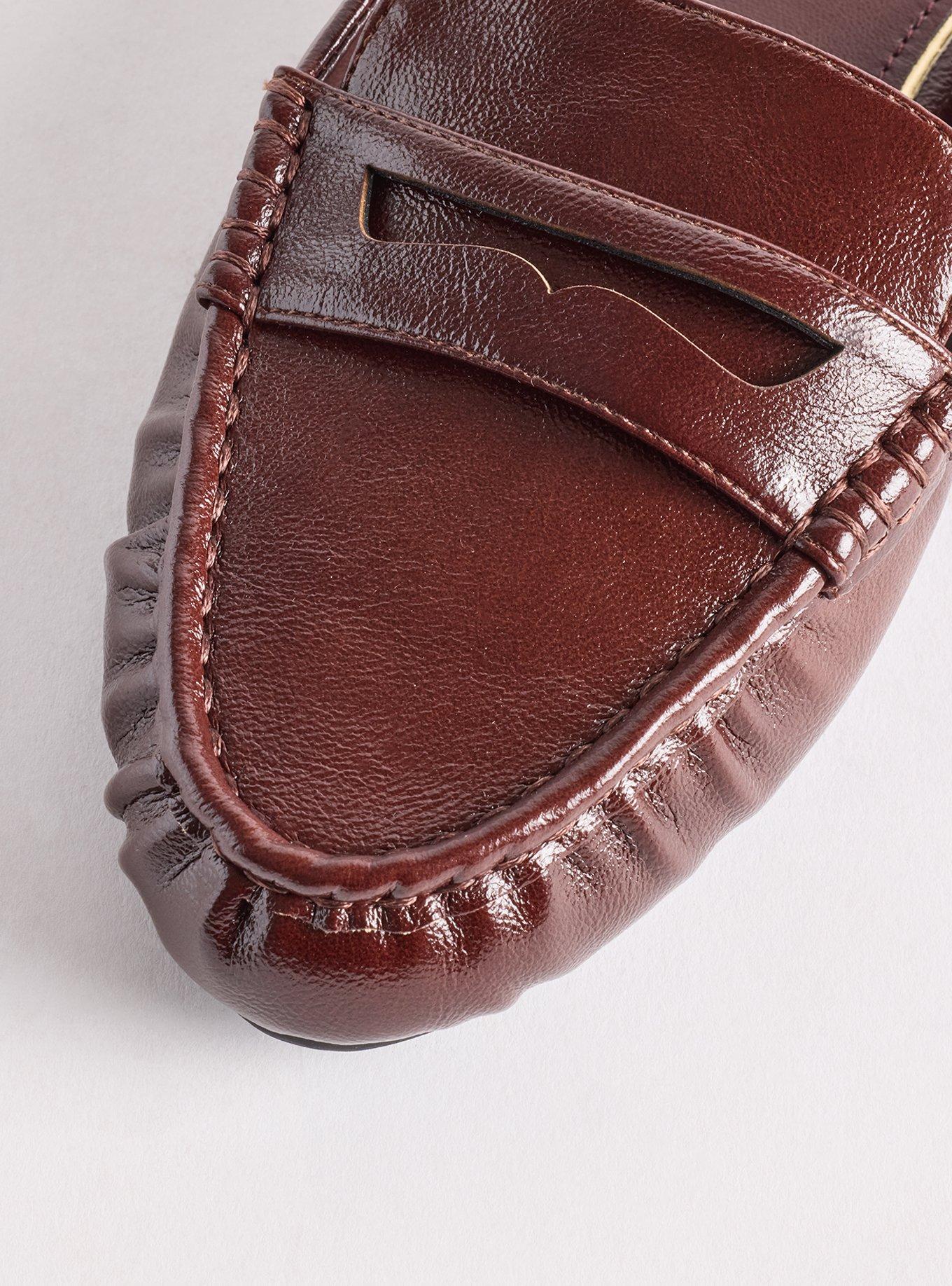 Plus Size Loafer Mule (WW), DARK BROWN, alternate