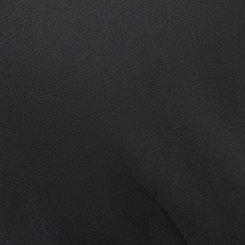 Georgette Surplice Babydoll Top, DEEP BLACK, swatch