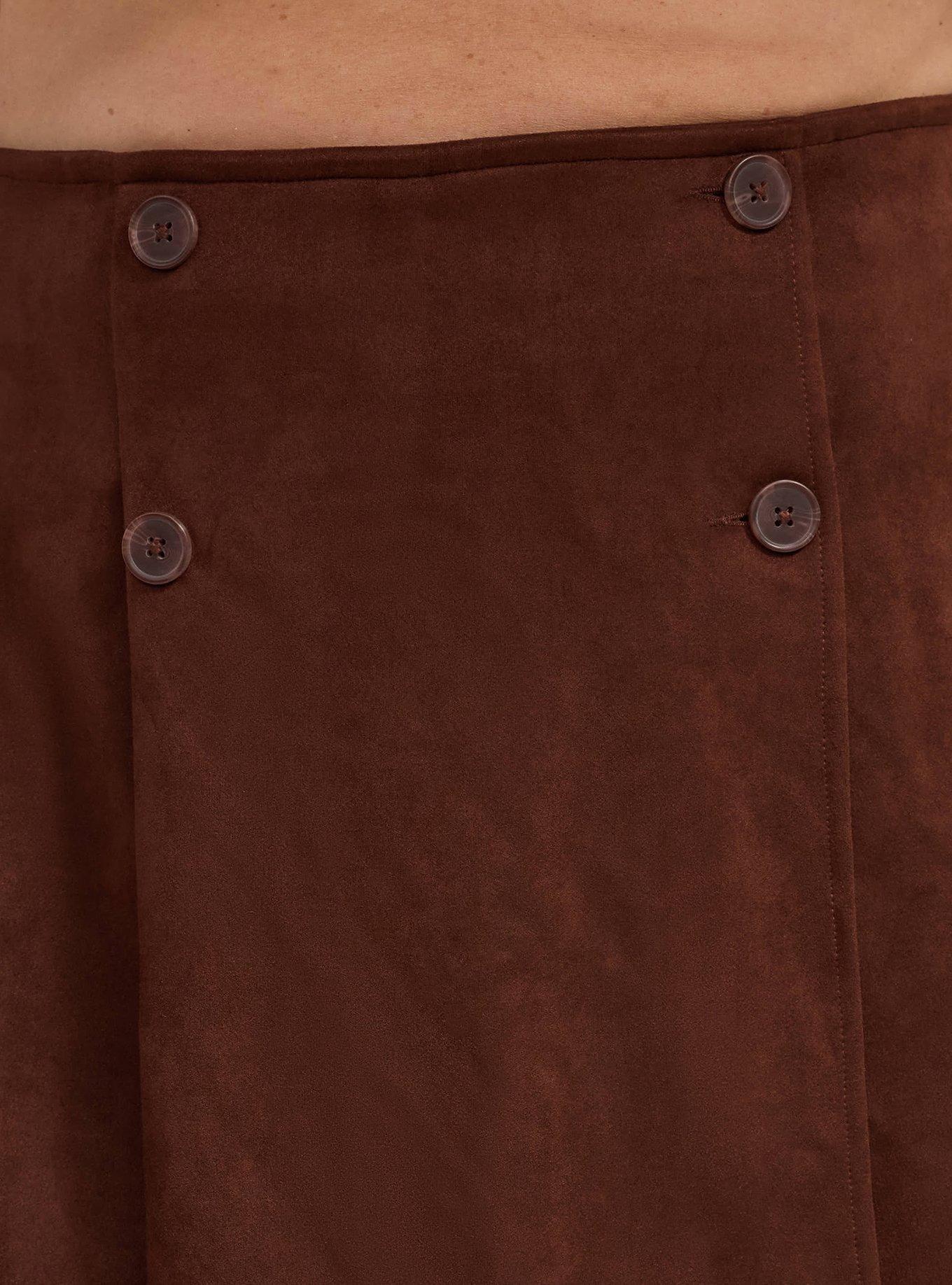 Belle Isle Pleated Mini Skort, CHOCOLATE FONDANT, alternate