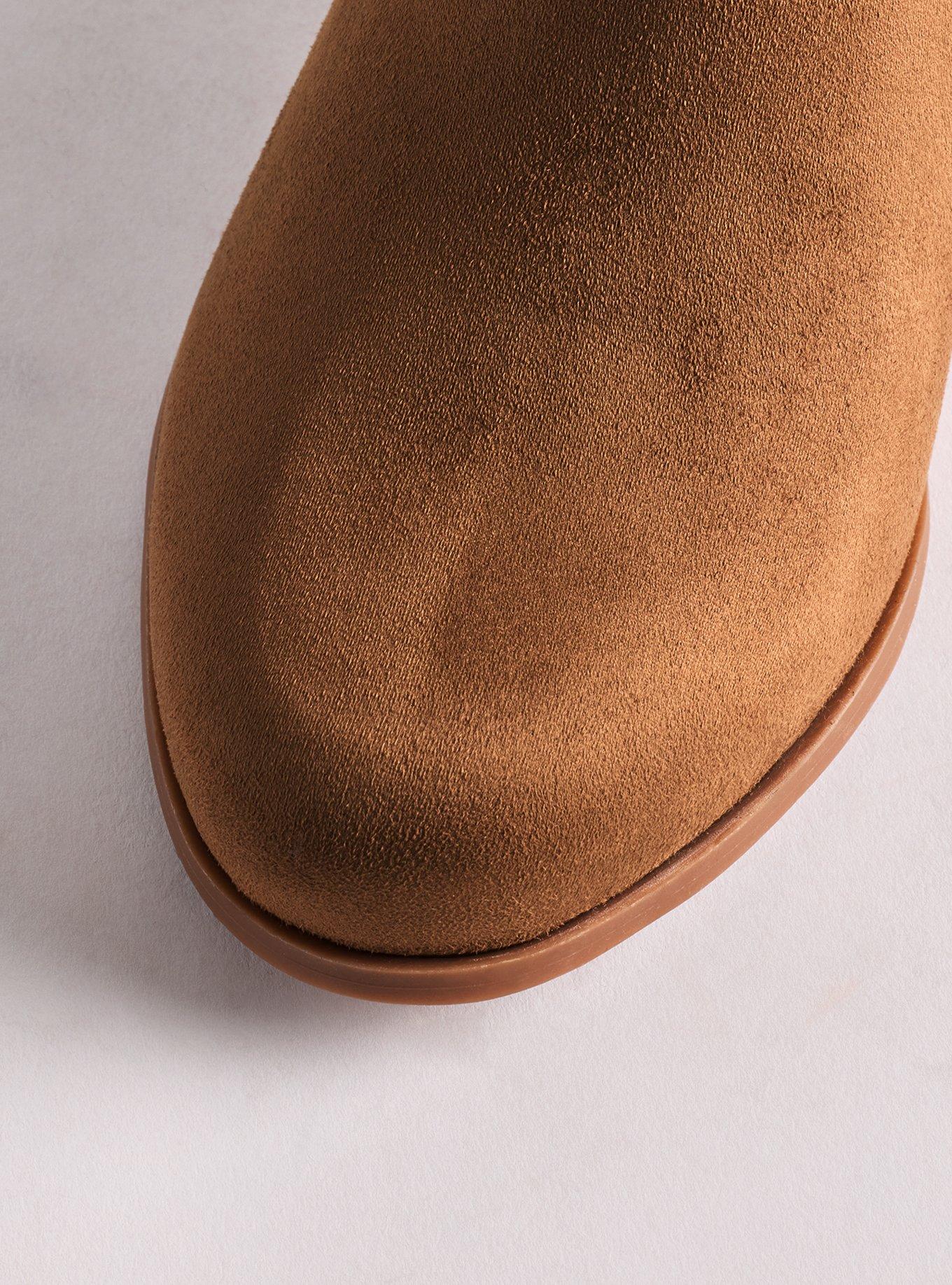 Plus Size Ankle Bootie (WW), TAN, alternate