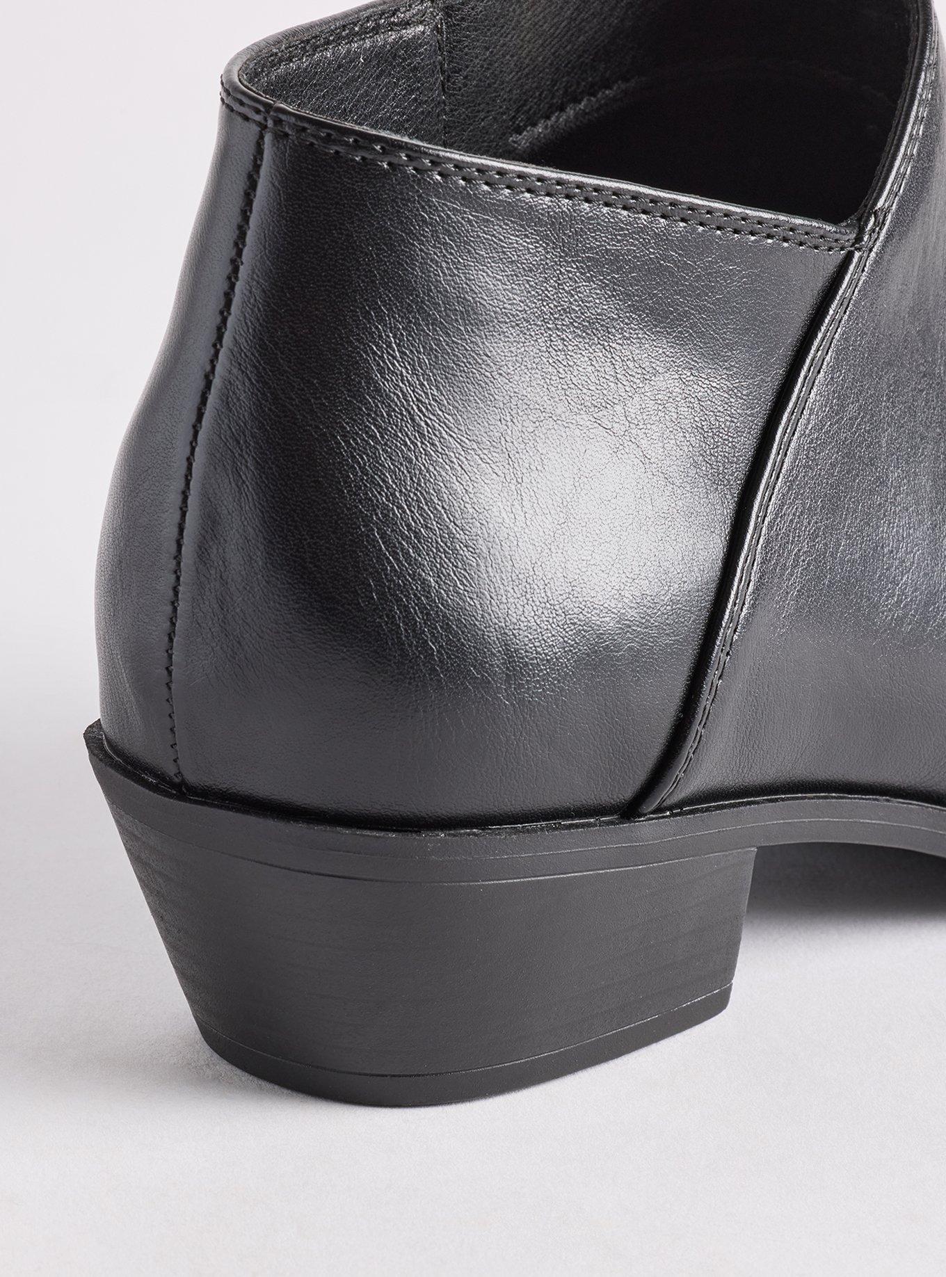 Plus Size Ankle Bootie (WW), BLACK, alternate