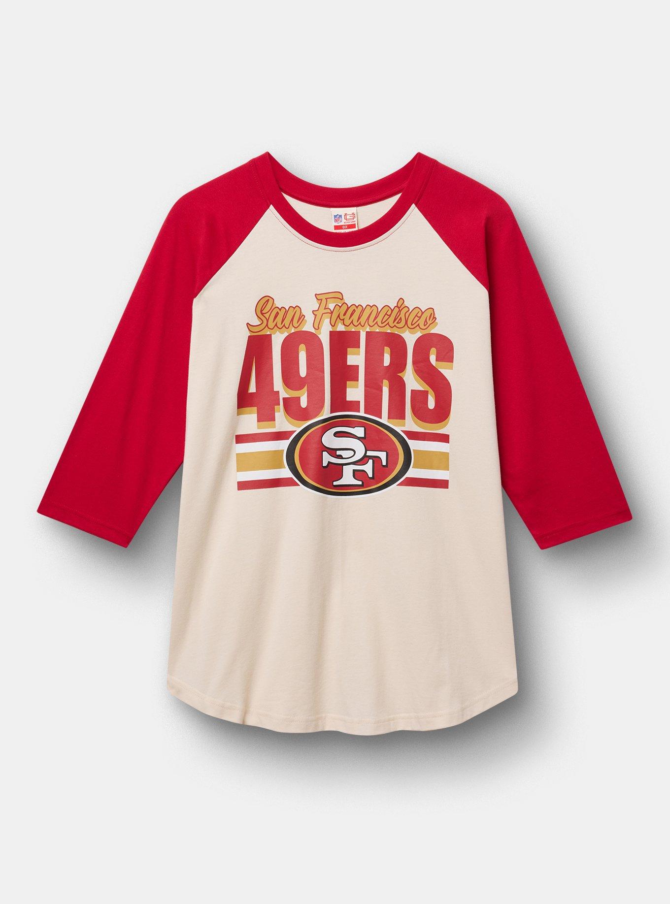 NFL San Francisco 49ers Long Sleeve Raglan, IVORY, hi-res