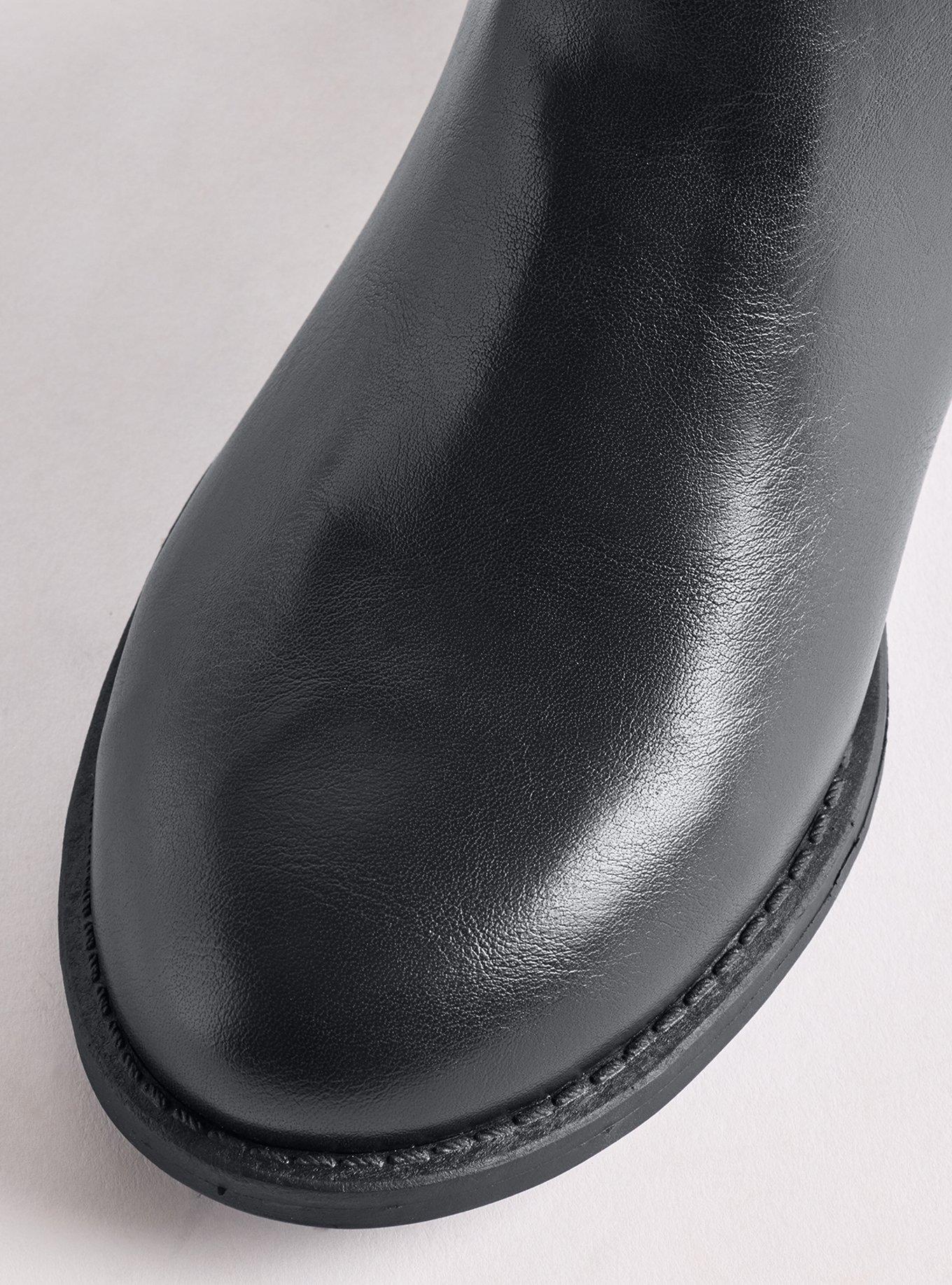 Plus Size Stretch Back Over the Knee Boot (WW), BLACK, alternate