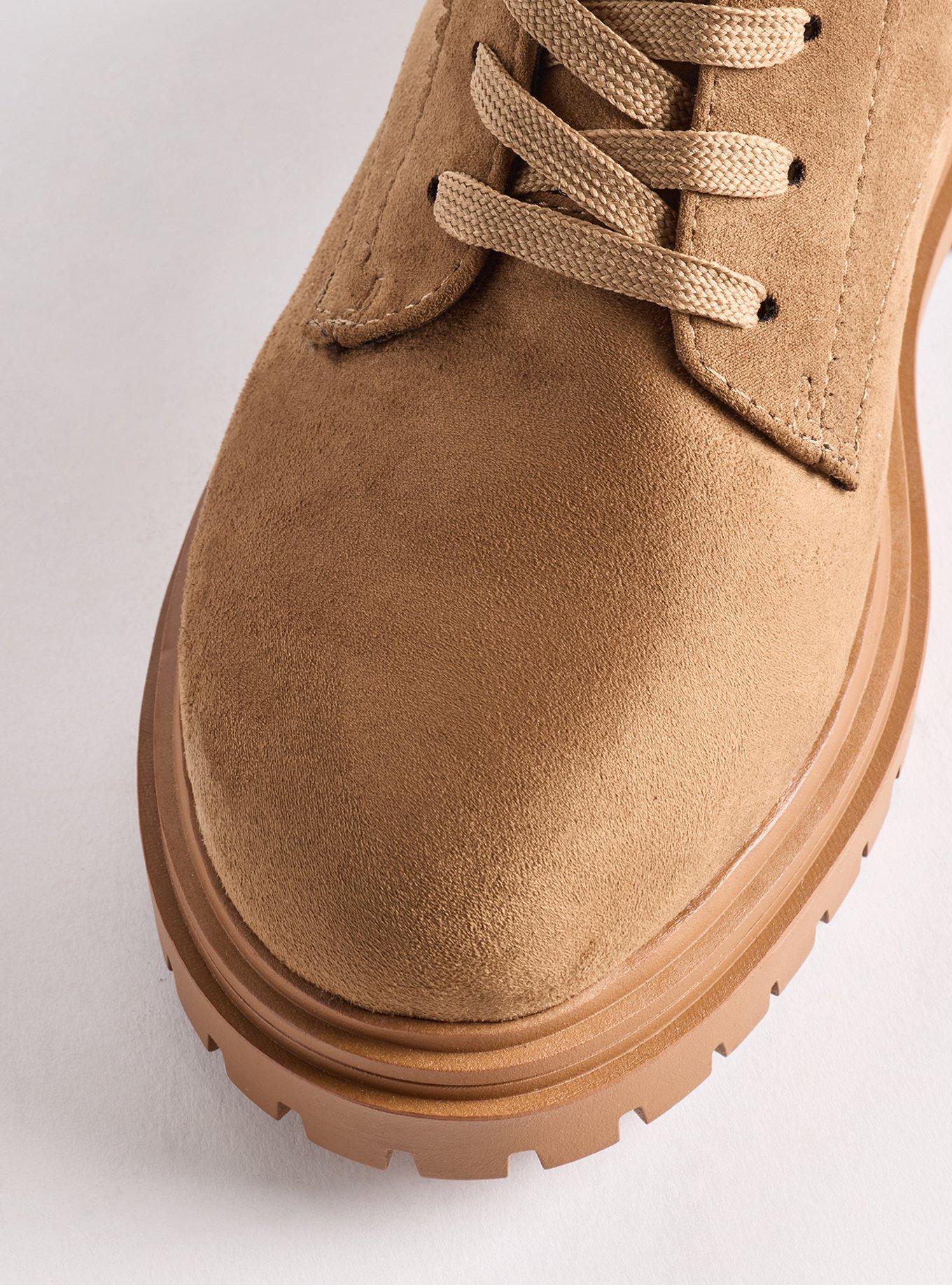 Laceup Hiker Bootie (WW), TAN, alternate