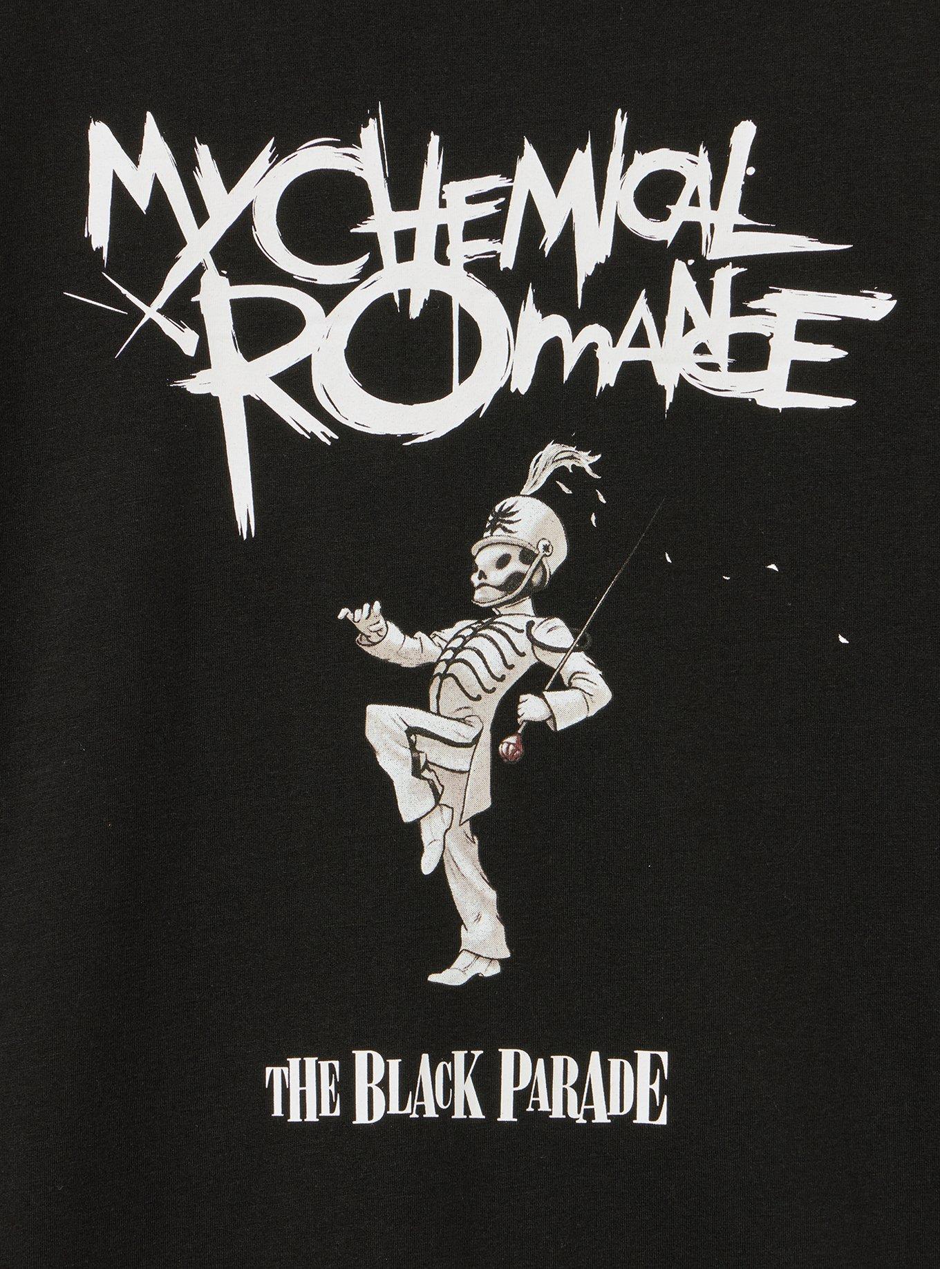 Plus Size My Chemical Romance Classic Cotton Crew Tee, DEEP BLACK, alternate