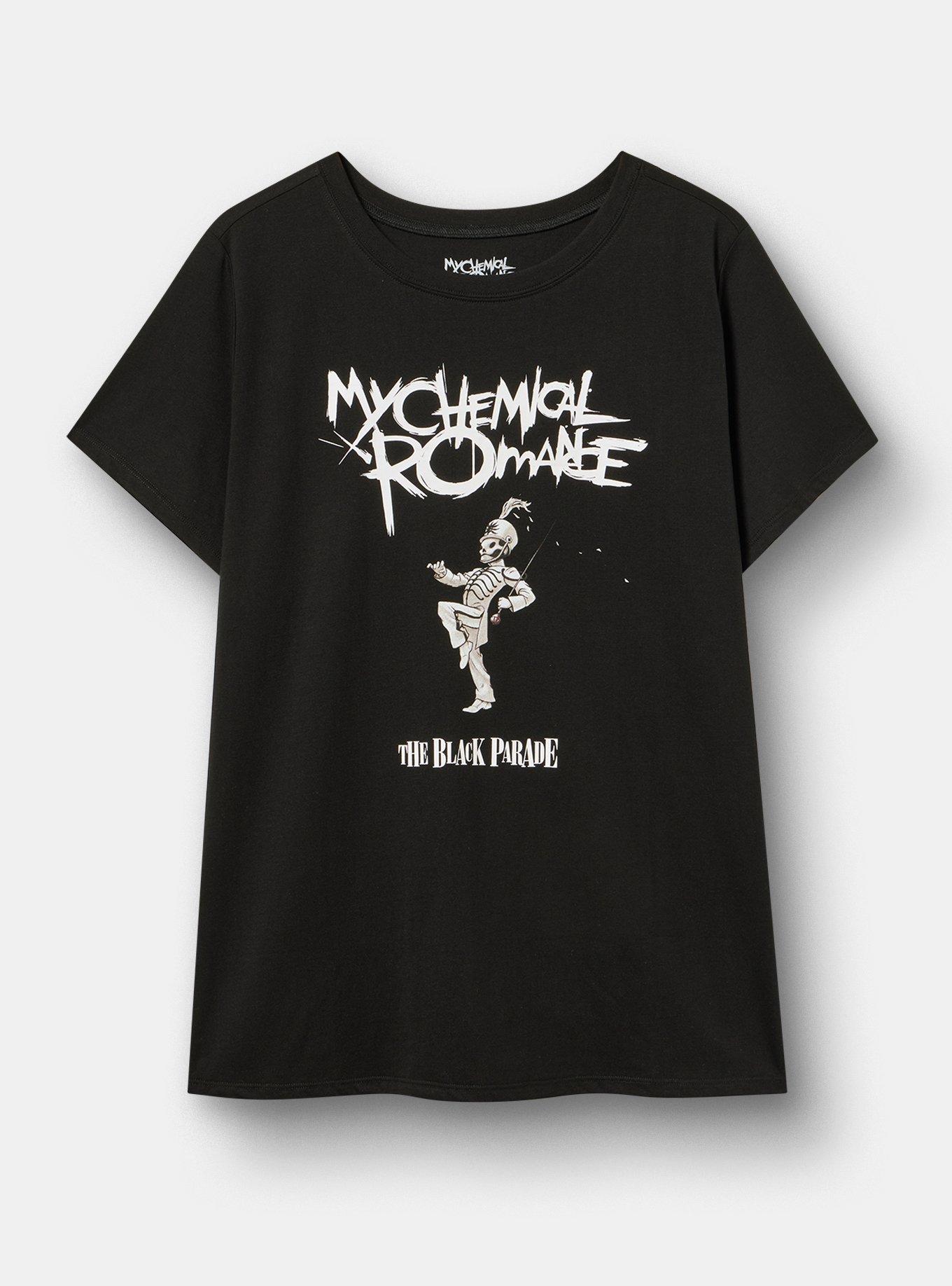 Plus Size My Chemical Romance Classic Cotton Crew Tee, DEEP BLACK, hi-res