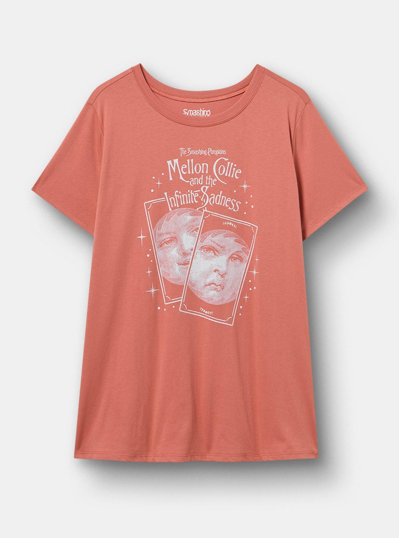 Plus Size Smashing Pumpkins Classic Cotton Crew Tee, LIGHT MAHOGANY, hi-res