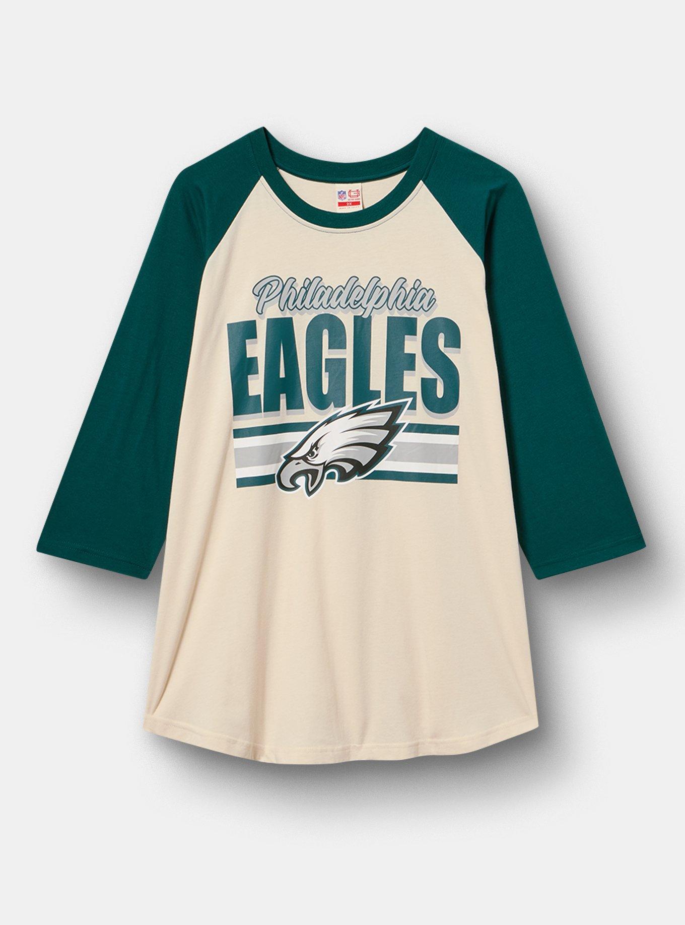 NFL Philadelphia Eagles Long Sleeve Raglan, IVORY, hi-res
