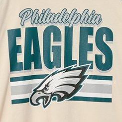 NFL Philadelphia Eagles Long Sleeve Raglan, IVORY, swatch