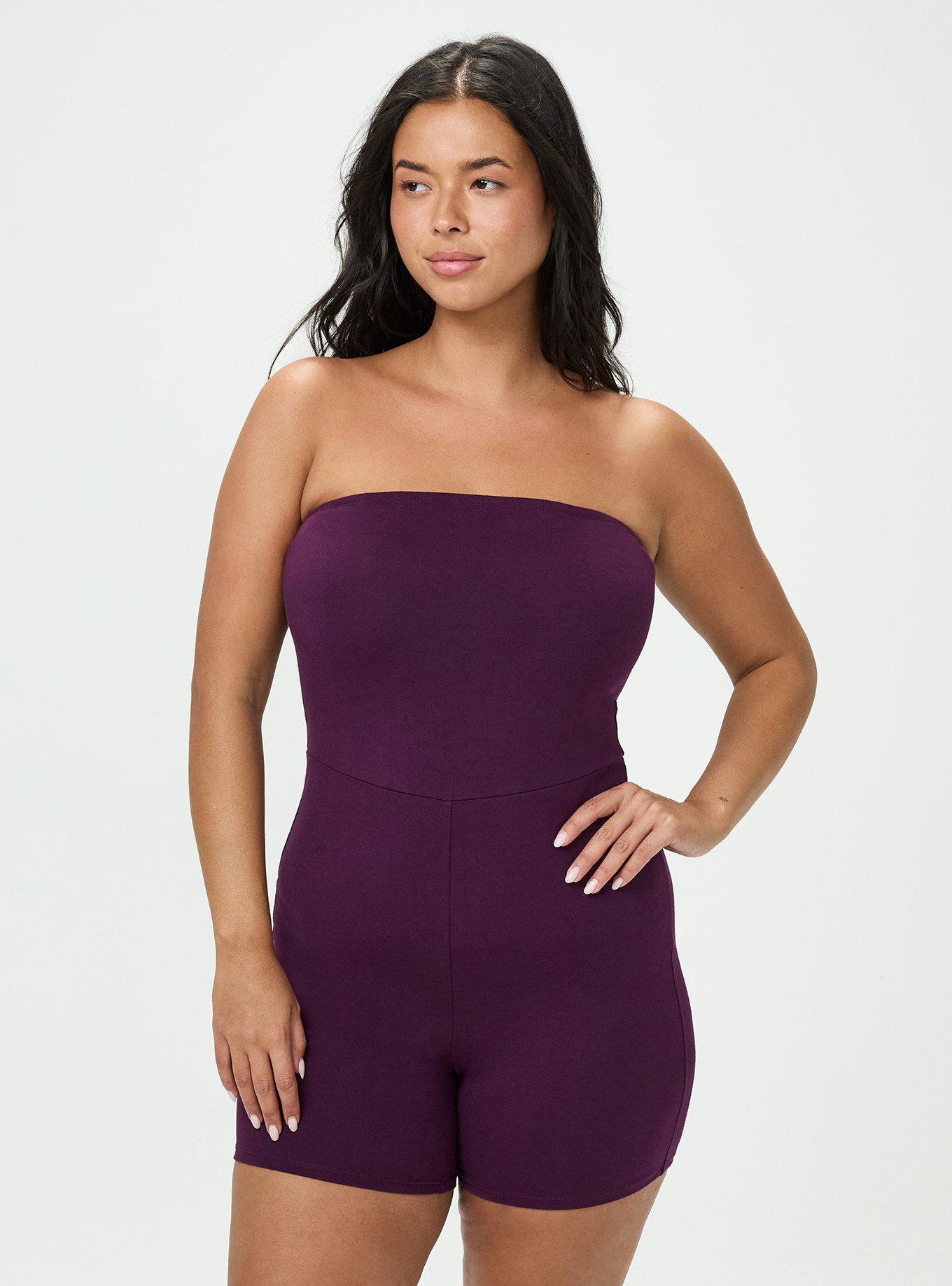 5'' Strapless One Piece Catsuit, WINTER BLOOM, hi-res