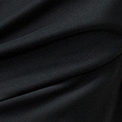 Plus Size Lace Maxi Skirt, DEEP BLACK, swatch