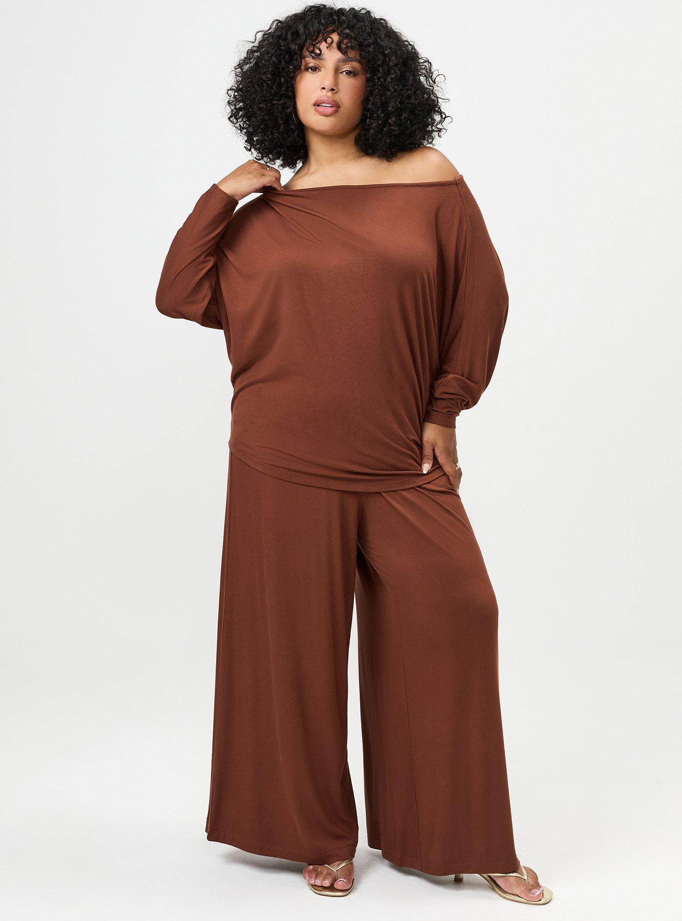 Super Soft Dolman Pullover, CAPPUCCINO, alternate