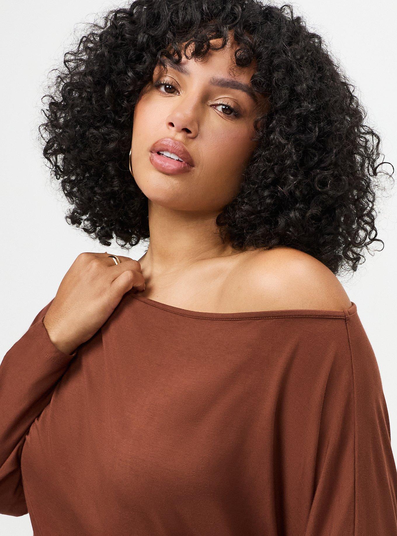 Super Soft Dolman Pullover, CAPPUCCINO, alternate