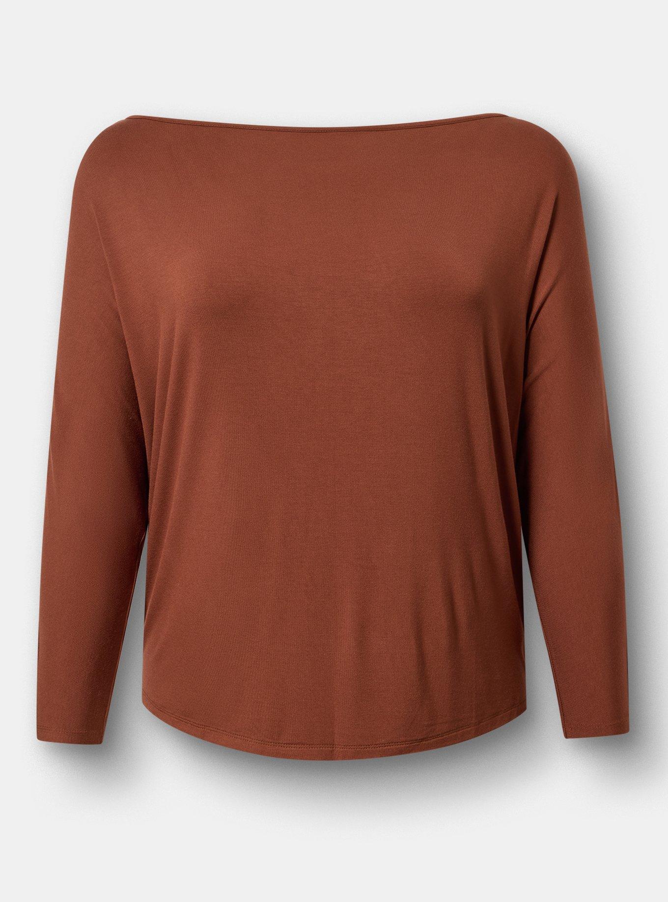 Super Soft Dolman Pullover, CAPPUCCINO, hi-res