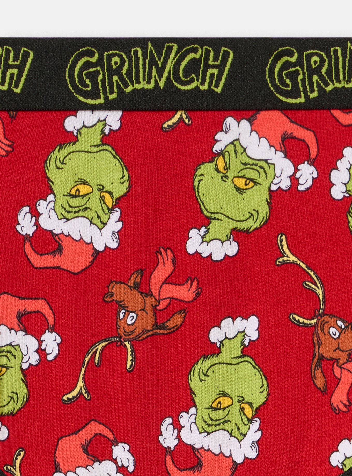 Plus Size Grinch Mid-Rise Cotton Brief Panty, MULTI, alternate