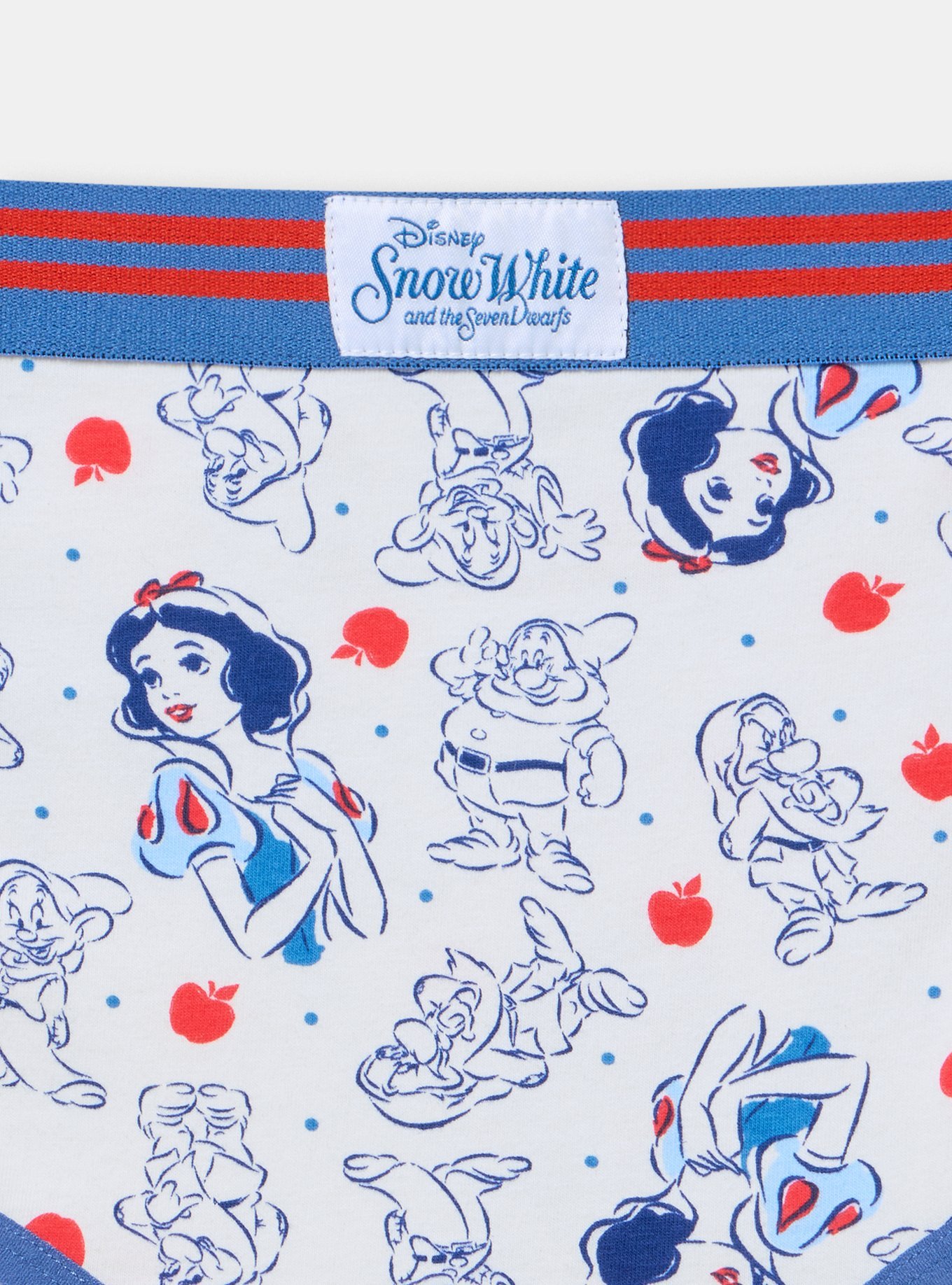 Snow White Mid-Rise Cotton Cheeky Panty, MULTI, alternate