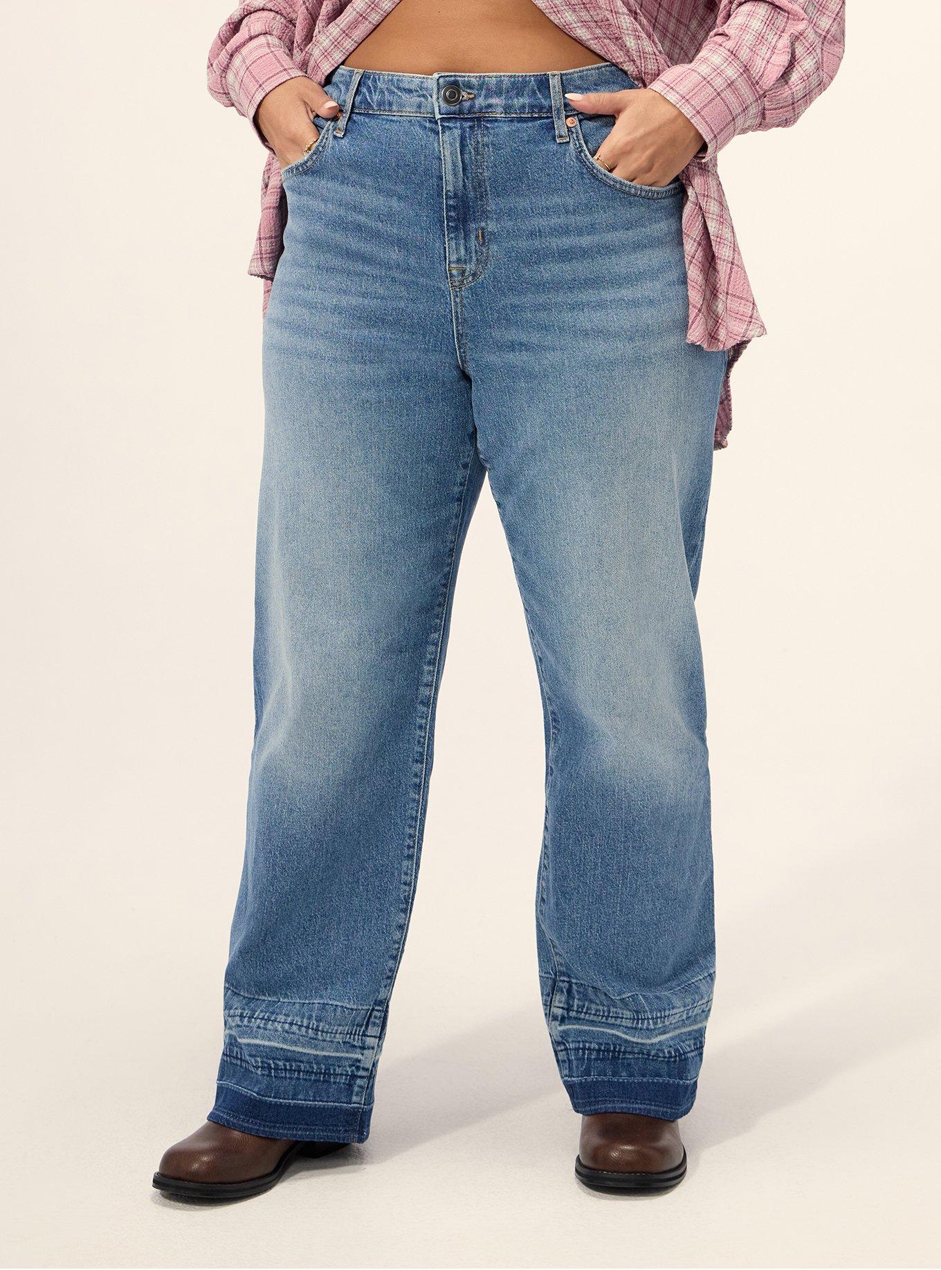 Festi High-Rise Loose Straight Jean, RANCH WATER, alternate