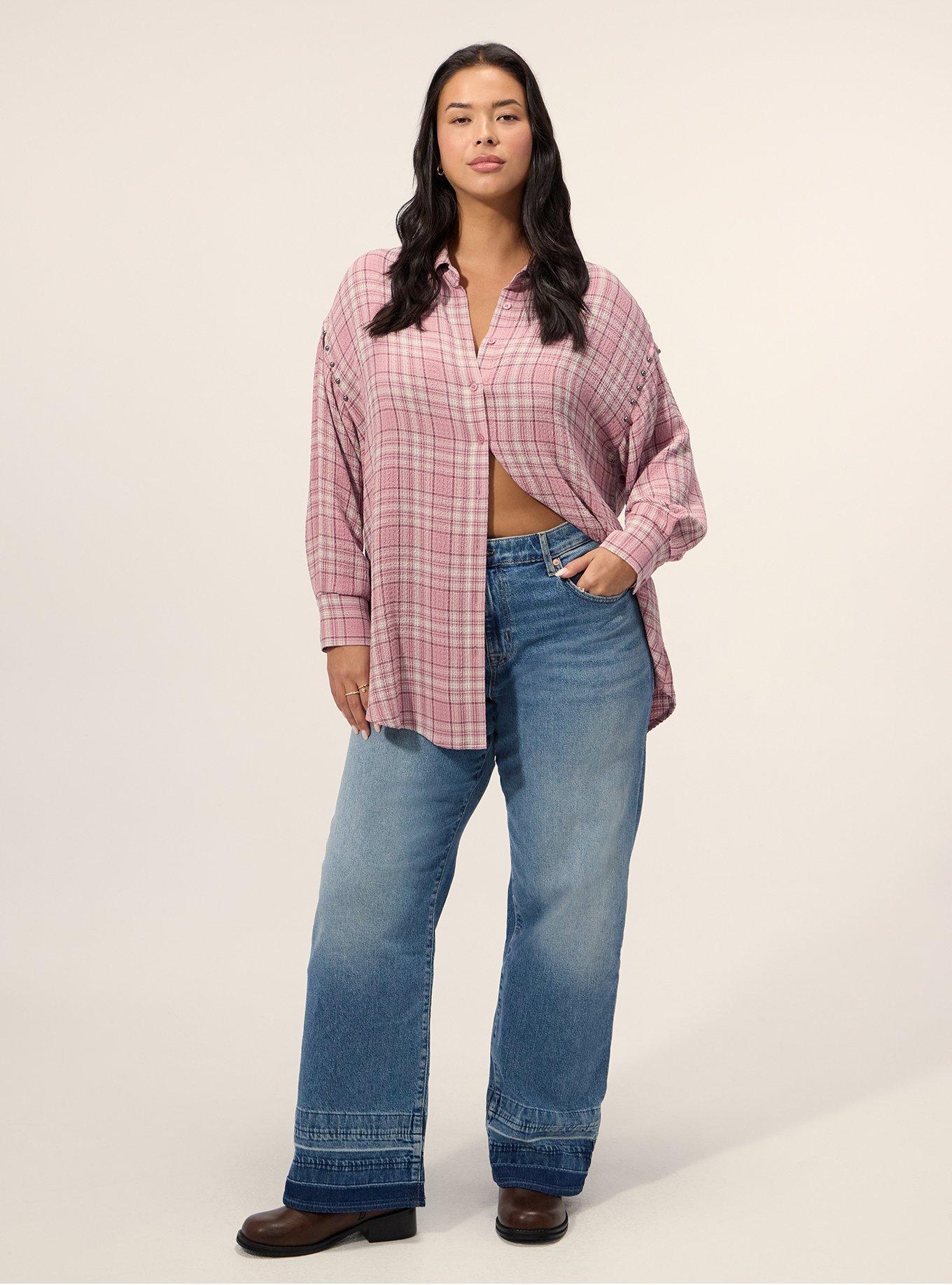 Festi High-Rise Loose Straight Jean, RANCH WATER, hi-res