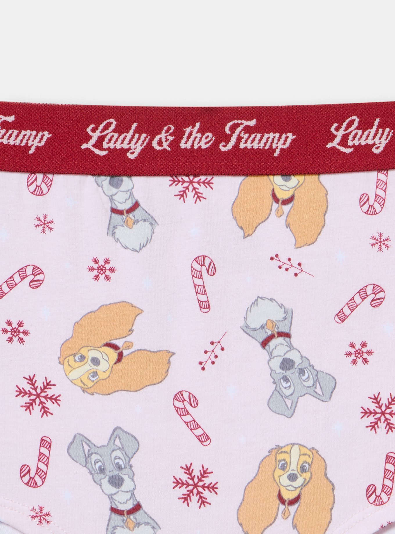 Lady And The Tramp Mid-Rise Cotton Boyshort Panty, MULTI, alternate