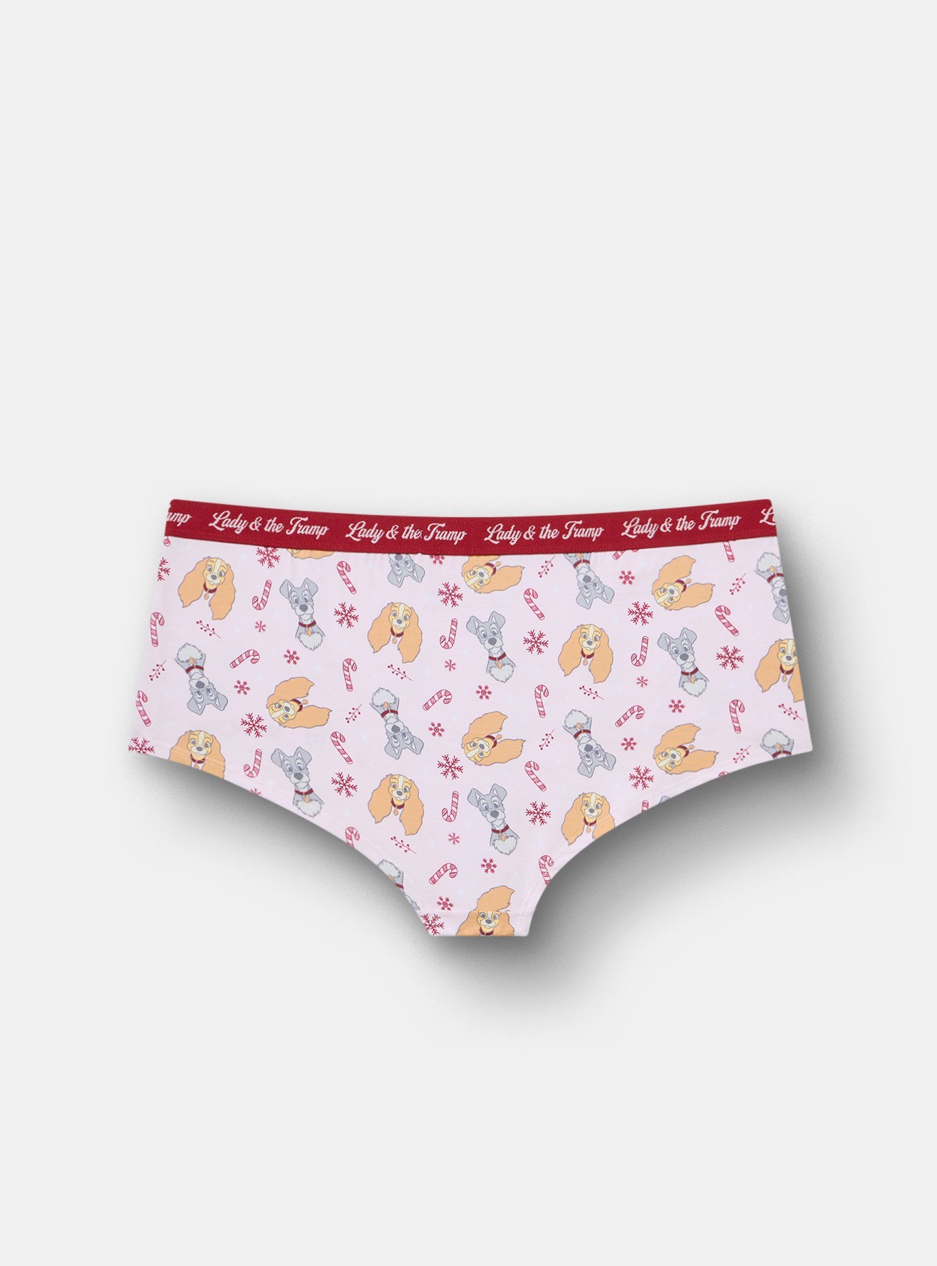 Lady And The Tramp Mid-Rise Cotton Boyshort Panty, MULTI, alternate