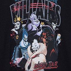 Plus Size Disney Villains Classic Cotton Crew Tee, DEEP BLACK, swatch