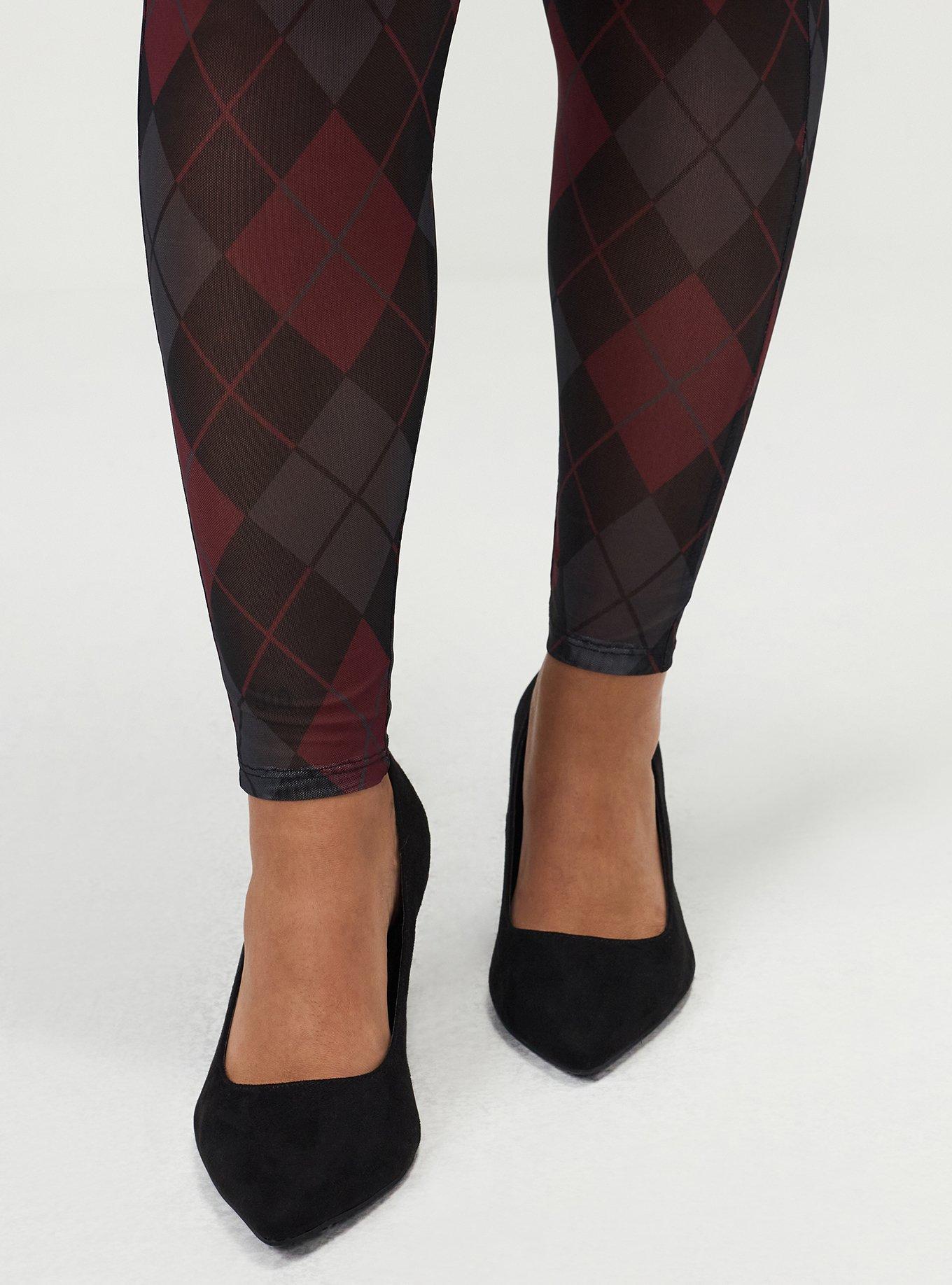 Full Length Mesh Legging, SABRINA ARGYLE GRAY, alternate