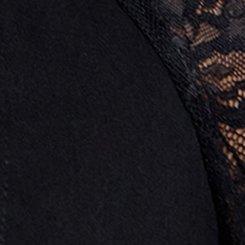 Nightfall Lace Bell Sleeve Mini Dress, DEEP BLACK, swatch
