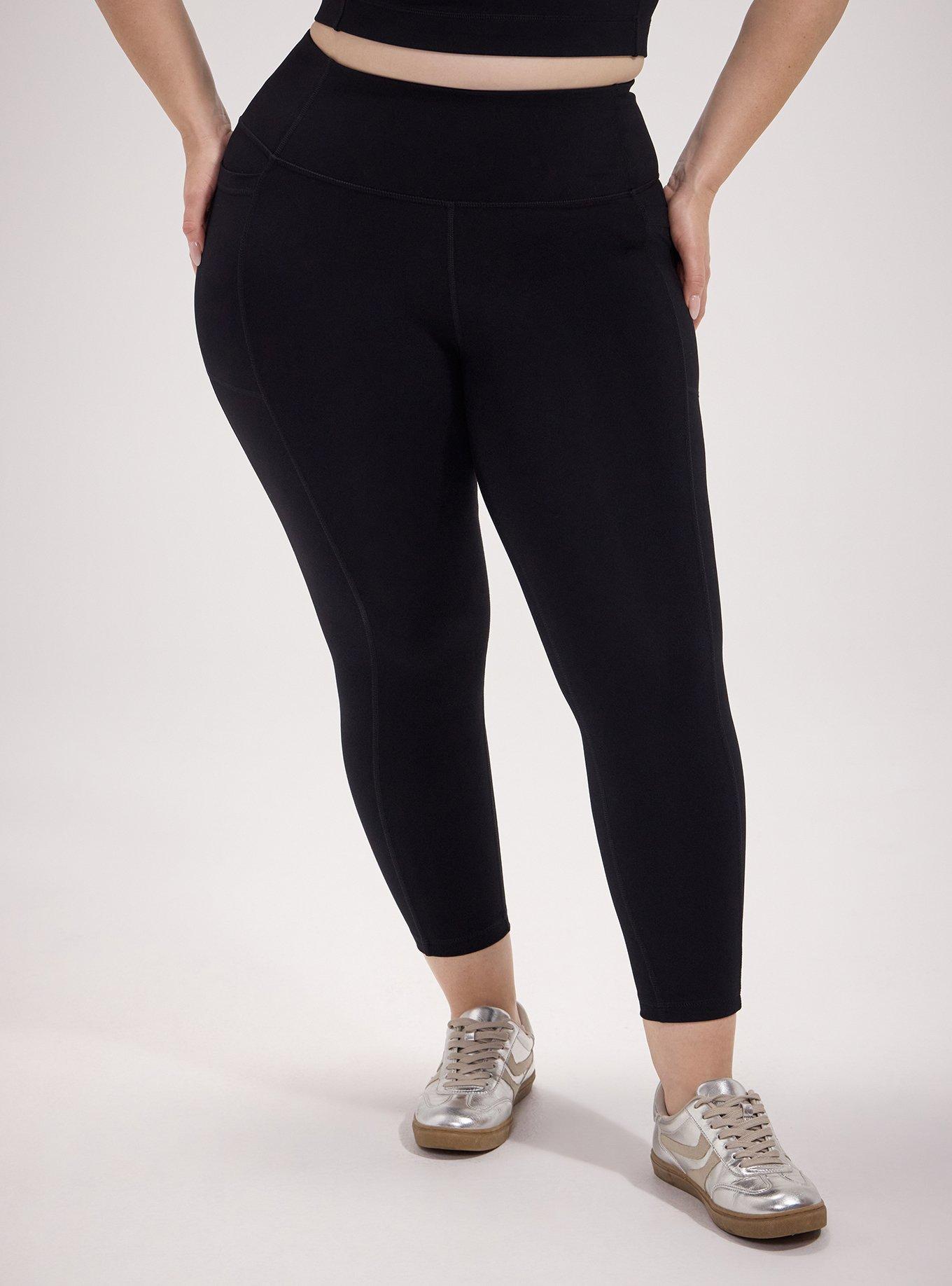 TRU Performance Core Crop Pocket Legging, DEEP BLACK, alternate